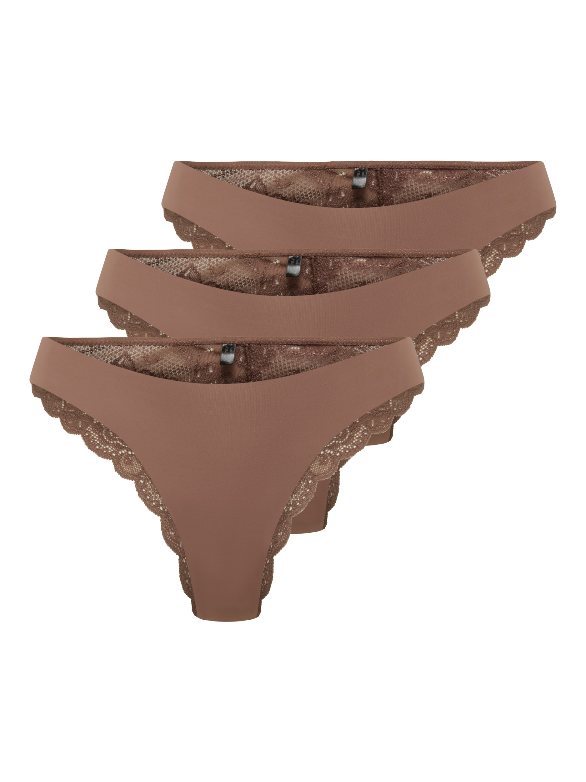 ONLY Brasilslip "ONLCHLOE LACE BRAZIL 3-PACK NOOS ACC", (Packung, 3 St.) günstig online kaufen