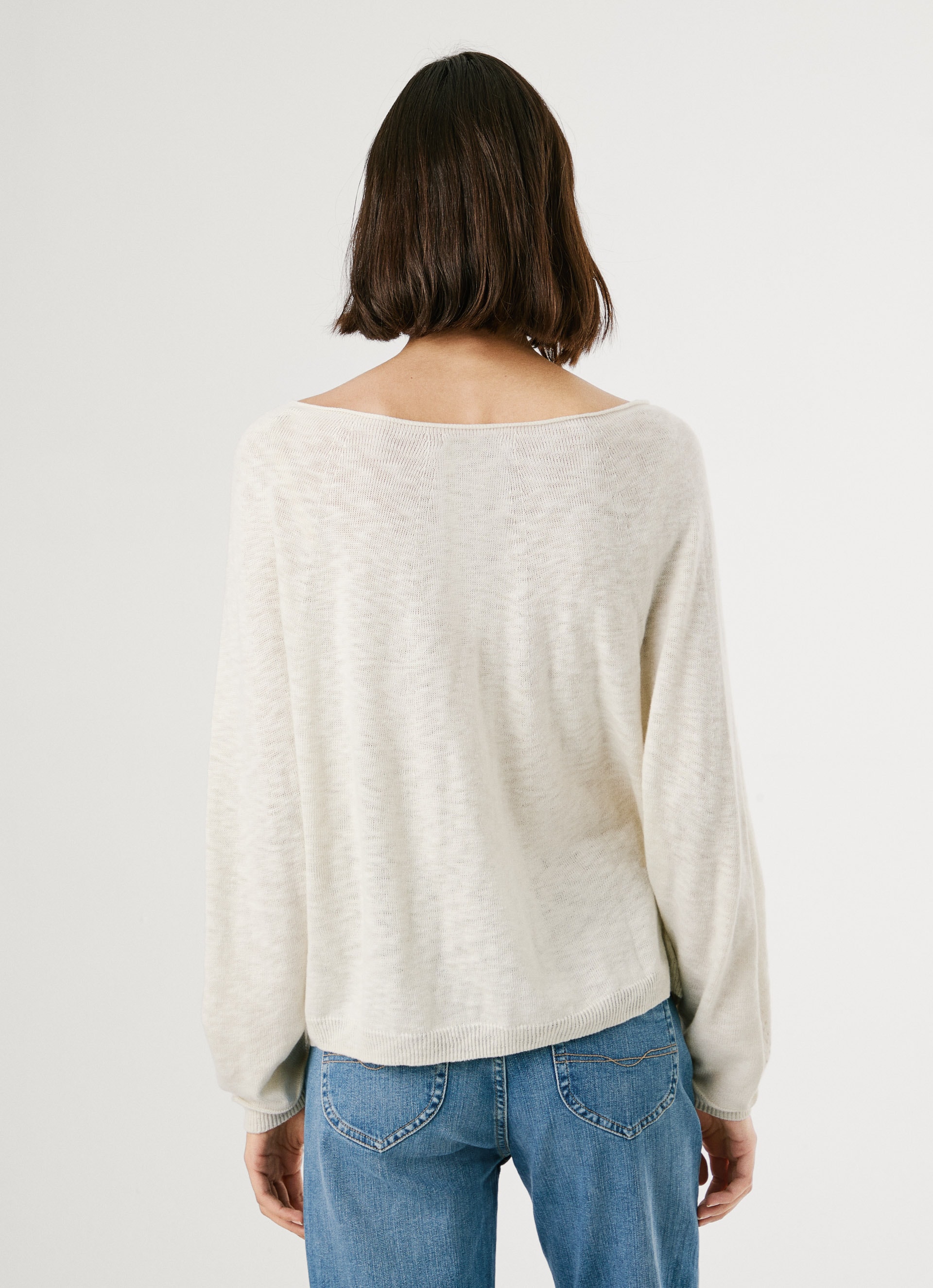Pepe Jeans Strickpullover »CANDELA«, mit Ajourstrickmuster