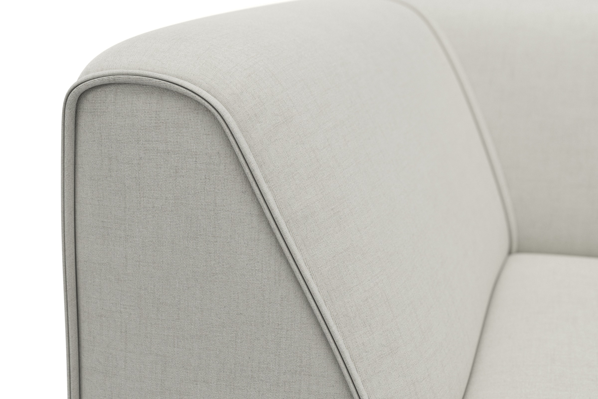 RAUM.ID Sofa-Eckelement »Merid, Sofaelement, Maße B/T/H: 97/97/46 cm«, als Modul oder separat verwendbar, für individuelle Zusammenstellung