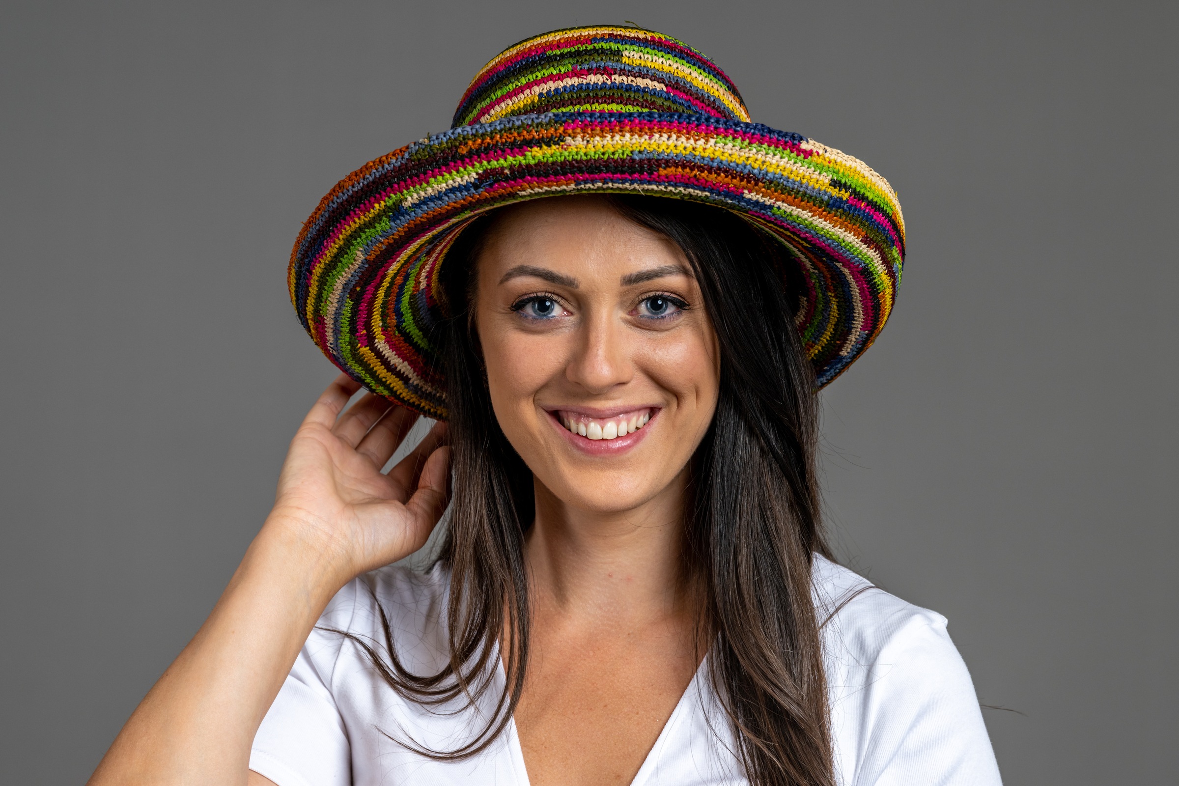 COLLEZIONE ALESSANDRO Schlapphut "Garten" 1 Stk. Made in Italy, echtes Bast günstig online kaufen