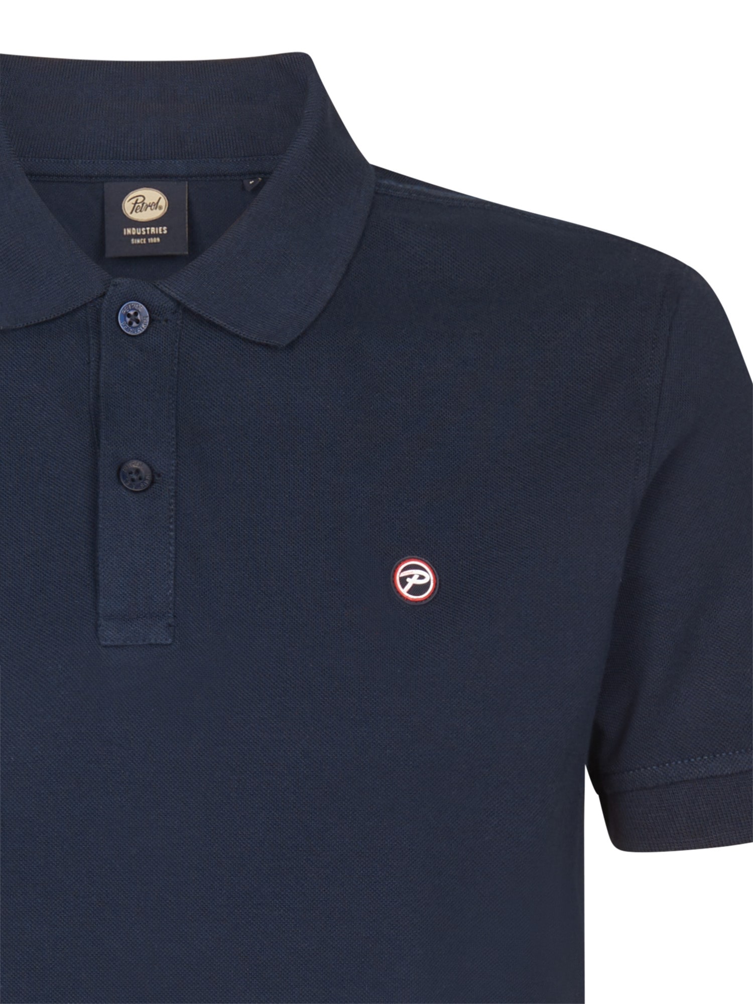 Petrol Industries Poloshirt, mit Logo Stickerei