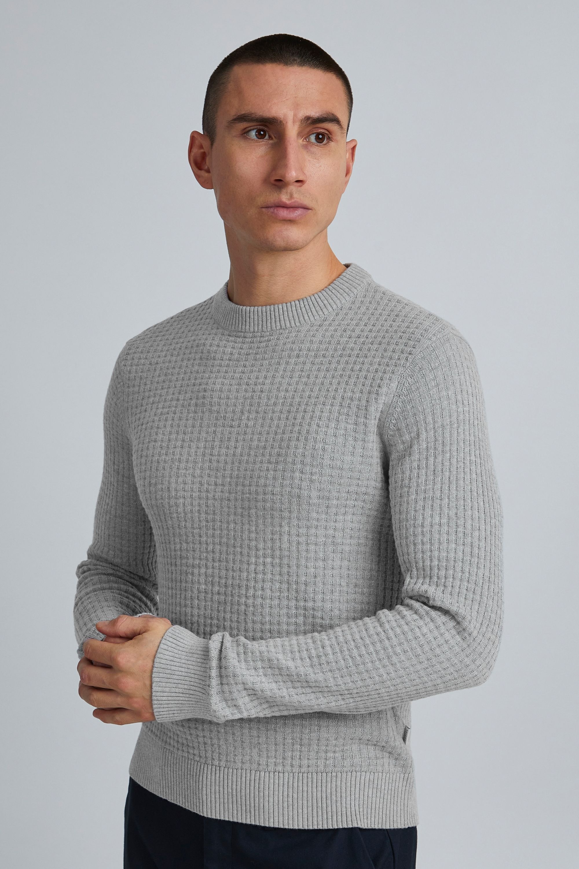 Casual Friday Strickfleece-Pullover "Strickpullover CFKarlo" günstig online kaufen