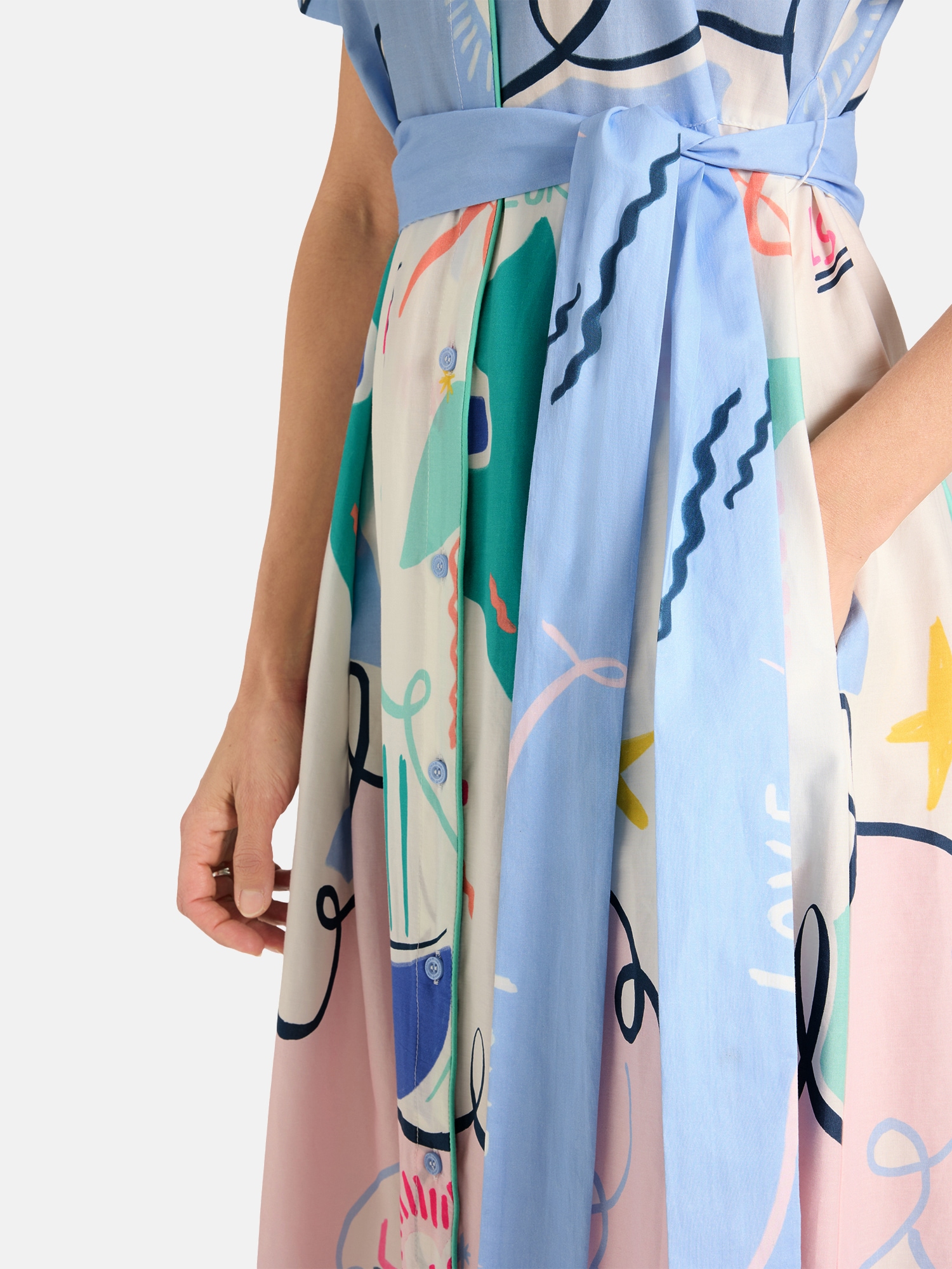 Lieblingsstück Sommerkleid »EstelleL« 50% Baumwolle, 50% Lyocell