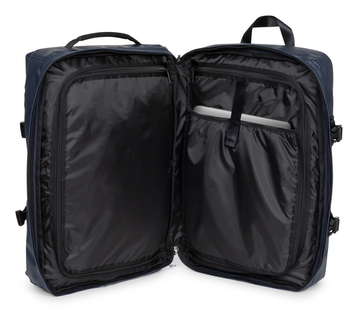 Thumbnail - Eastpak Weichgepäck-Trolley "TRAVELPACK Tarp Dust Blue" 42 l Unisex Reisegepäck, Duffle-Tasche, Freizeitrucksack mit Tra...