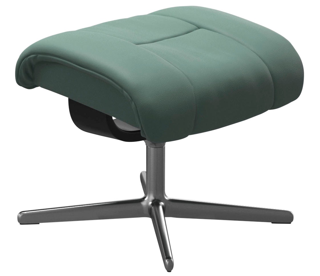 Stressless® Fußhocker »Reno«, mit Cross Base, Größe S, M & L, Holzakzent Schwarz