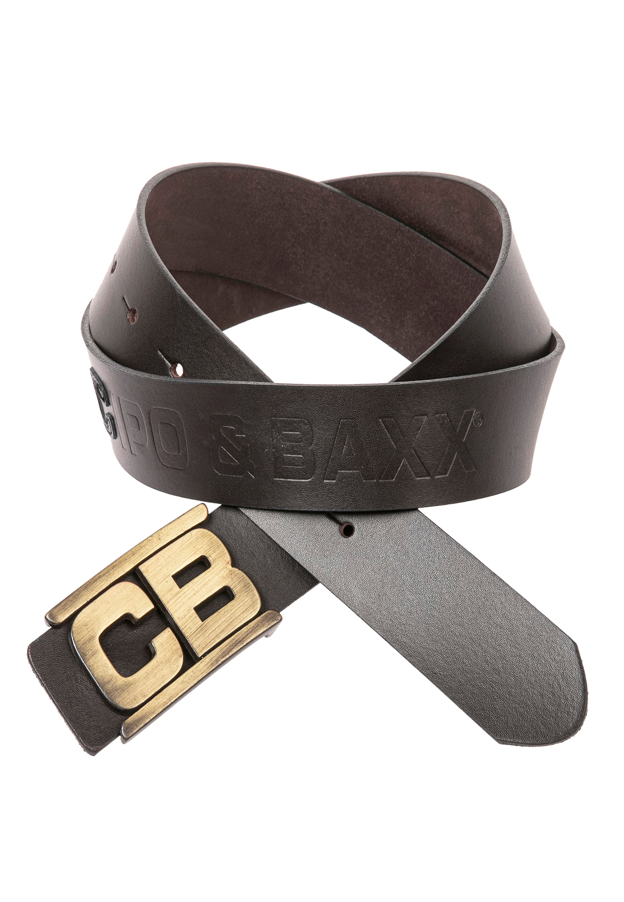 Cipo & Baxx | edler online Ledergürtel, kaufen Design-Schnalle mit BAUR