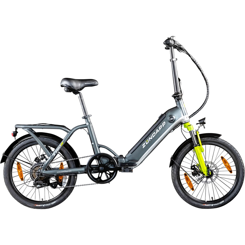 Zündapp E-Bike »ZT20R«, 6 Gang, Heckmotor 486 W