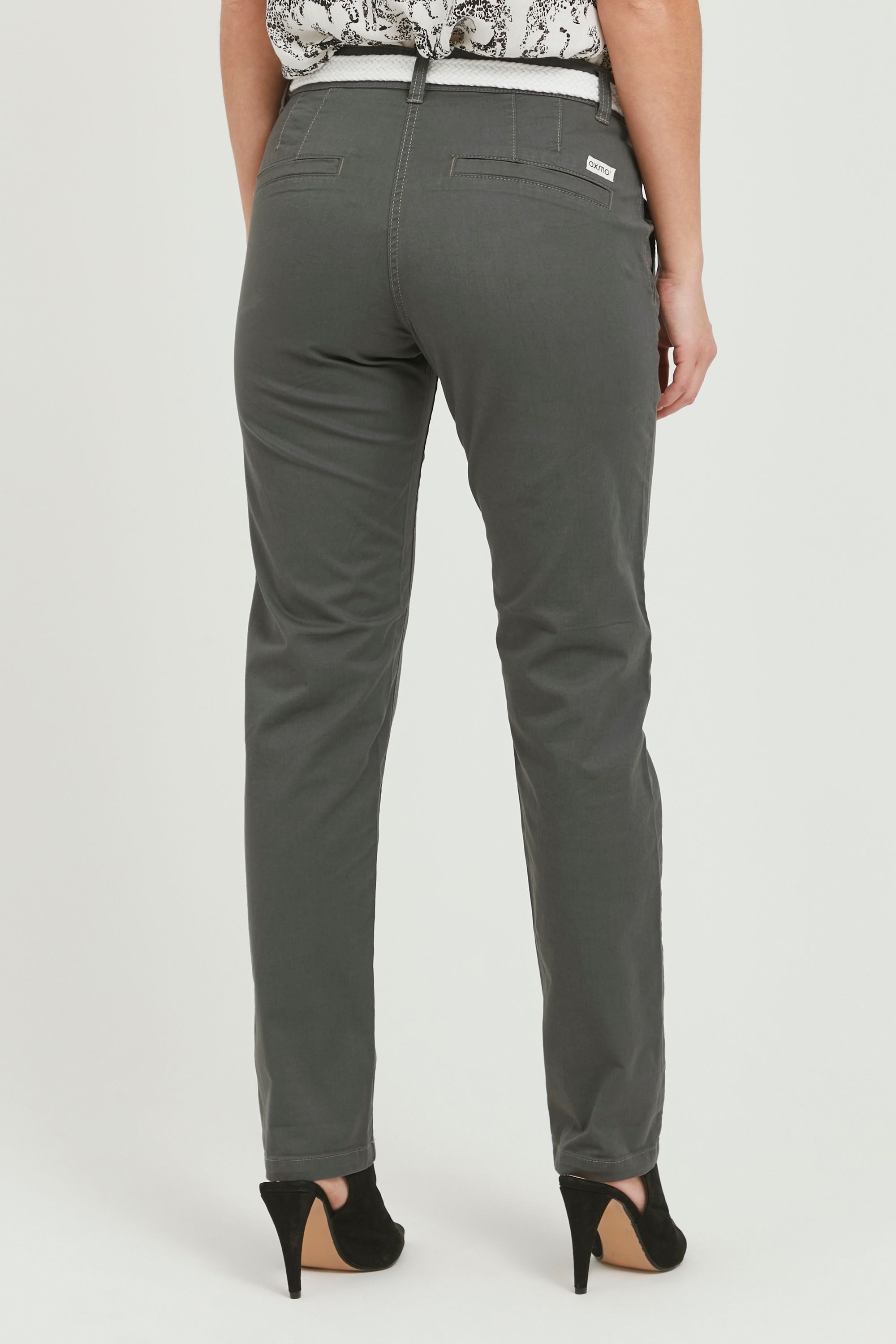 OXMO Chakira Women's Chino Pants Dark Grey 44 3