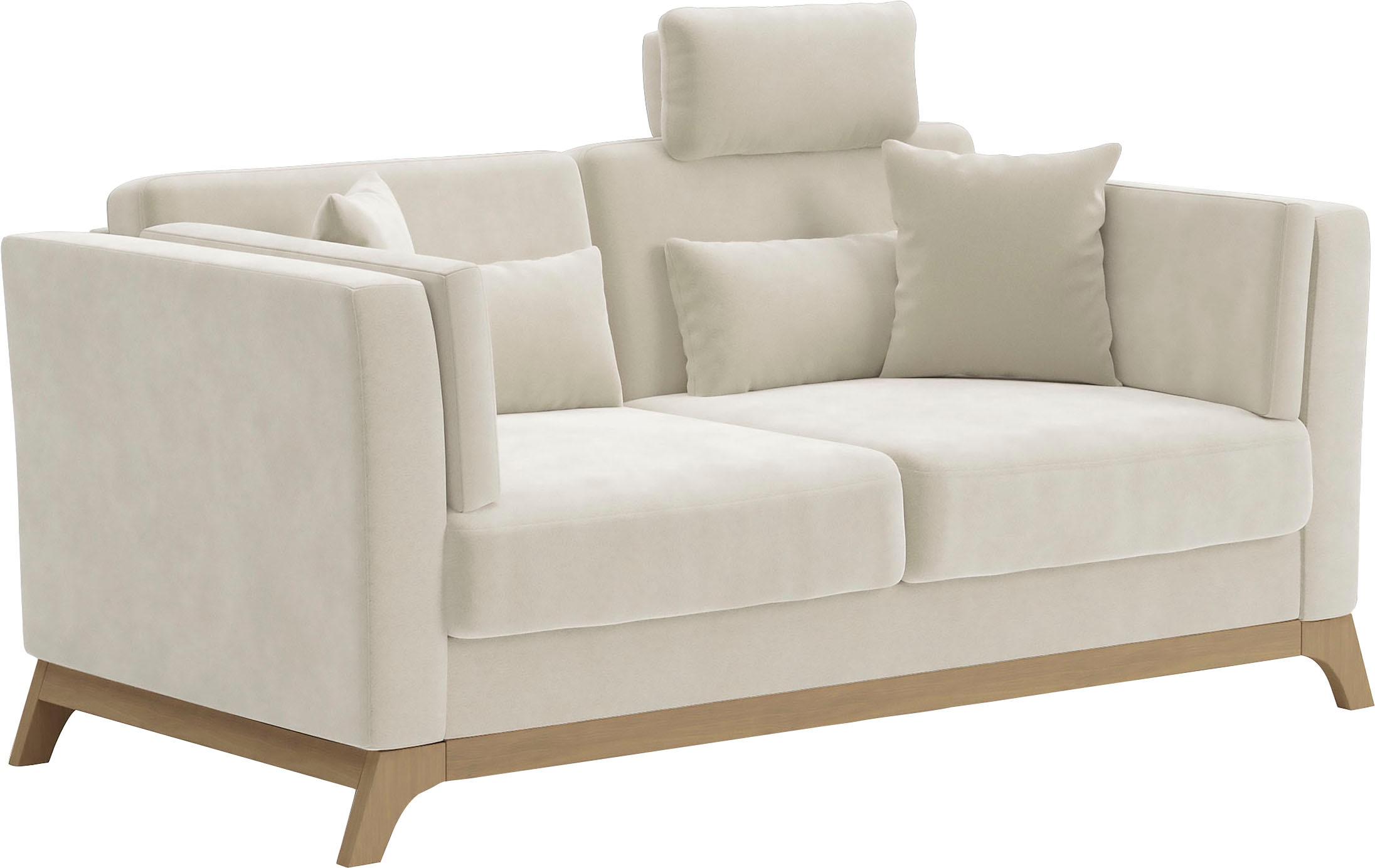 Home affaire 2,5-Sitzer »Viva« wahlweise mit Holzrahmen aus Buche