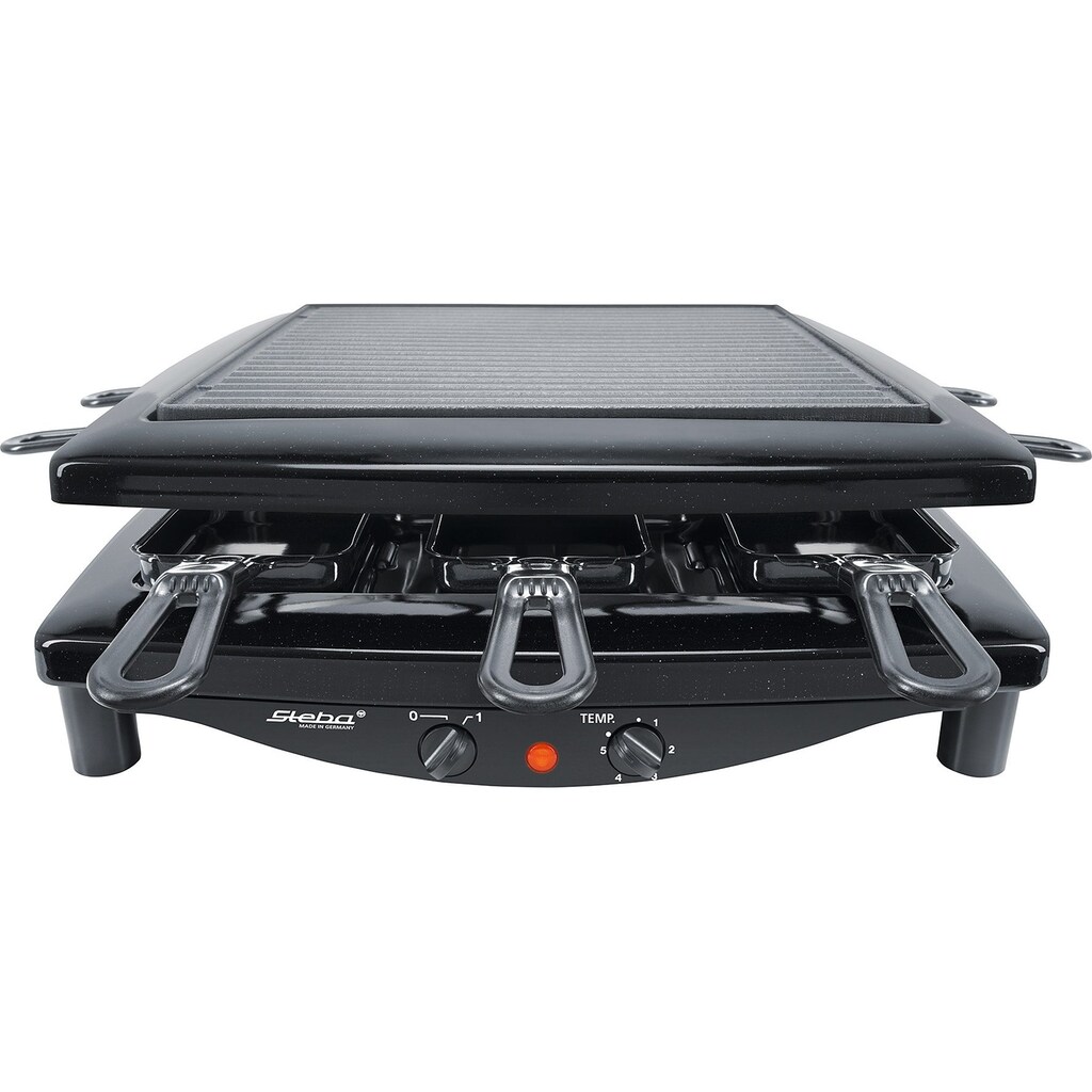 Steba Raclette »RC 3 plus«, 8 St. Raclettepfännchen, 1450 W