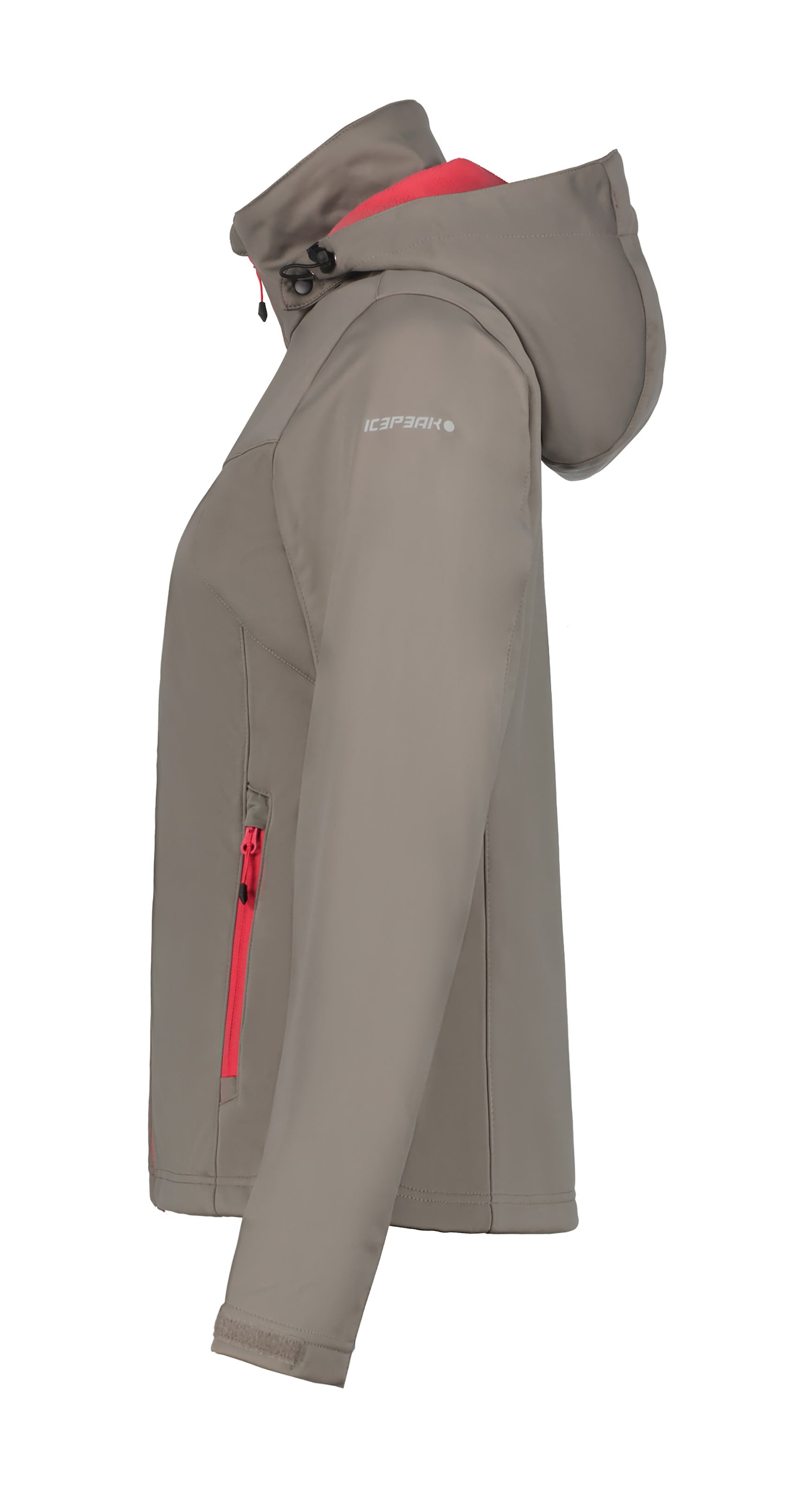 Icepeak Softshelljacke »D SOFTSHELLJACKE BOISE«, (1 St.), mit Kapuze, Wasserdicht & Winddicht