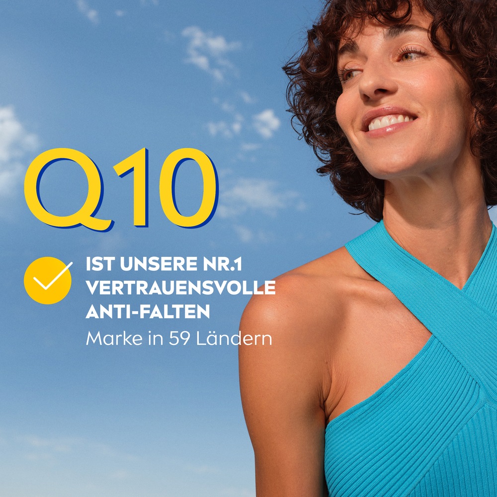Nivea Tagescreme »Q10 Anti-Falten Power Schützende Tagespflege LSF 30« strafft, regeneriert und spendet Feuchtigkeit