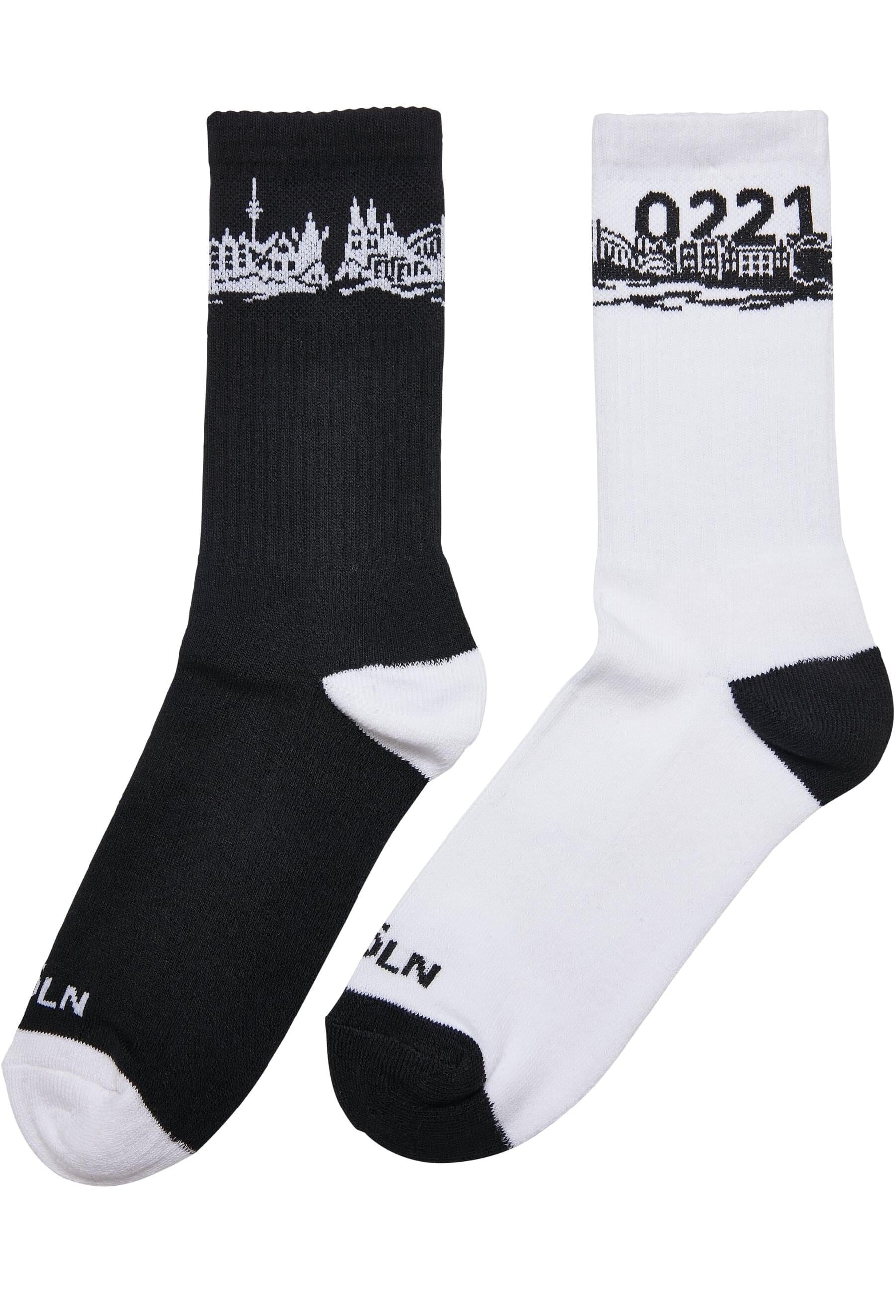 MisterTee Basicsocken "MisterTee Unisex Major City 0221 Socks 2-Pack" 1 Stk günstig online kaufen