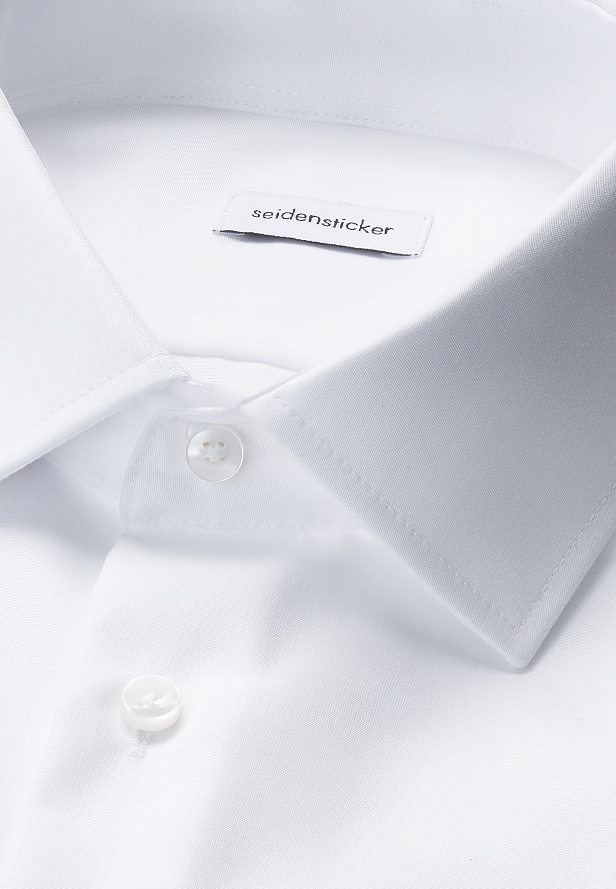 seidensticker Businesshemd »Schwarze Rose« Slim 1/2 Kentkragen Uni