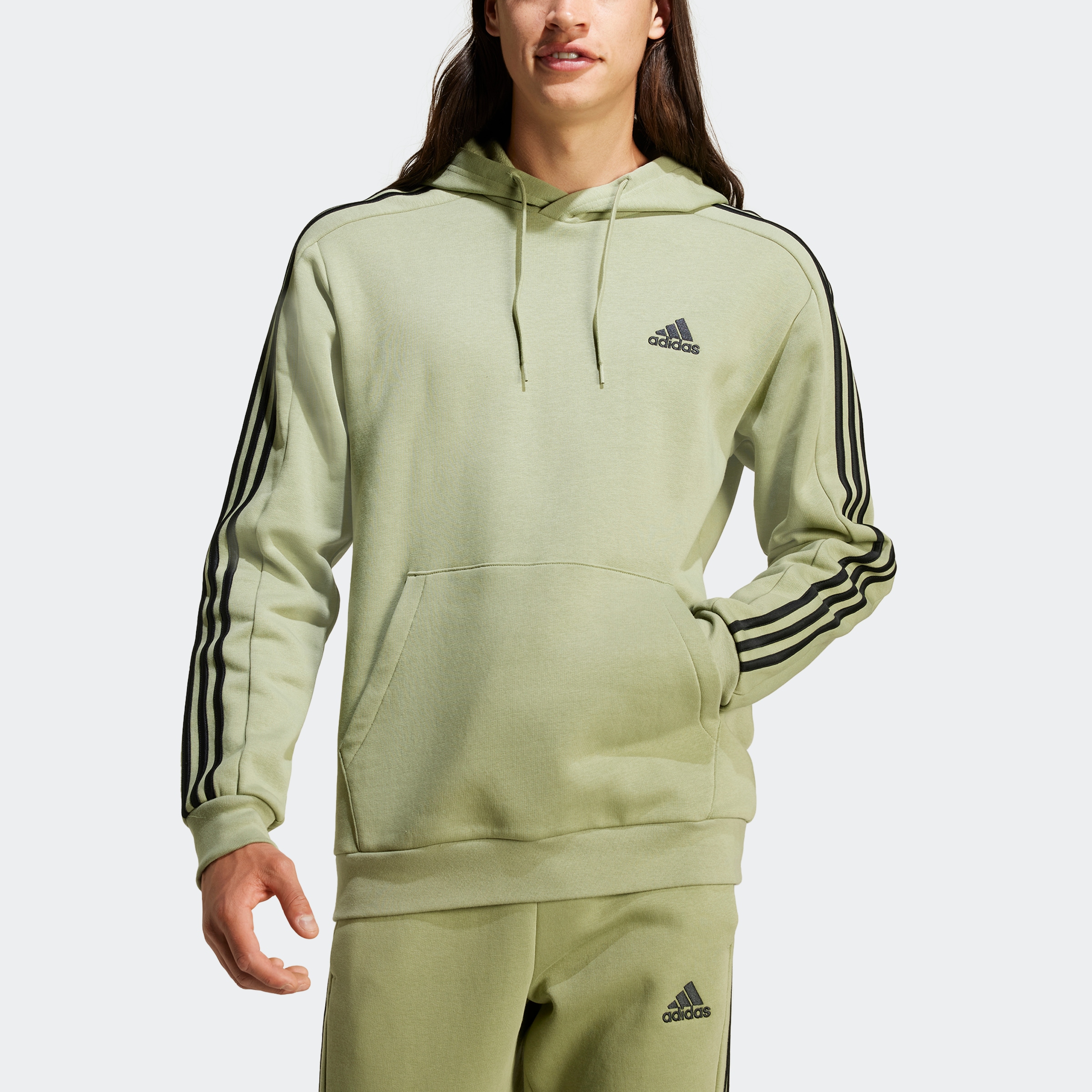 adidas Sportswear Kapuzensweatshirt "ESSENTIALS 3STREIFEN HOODIE" günstig online kaufen