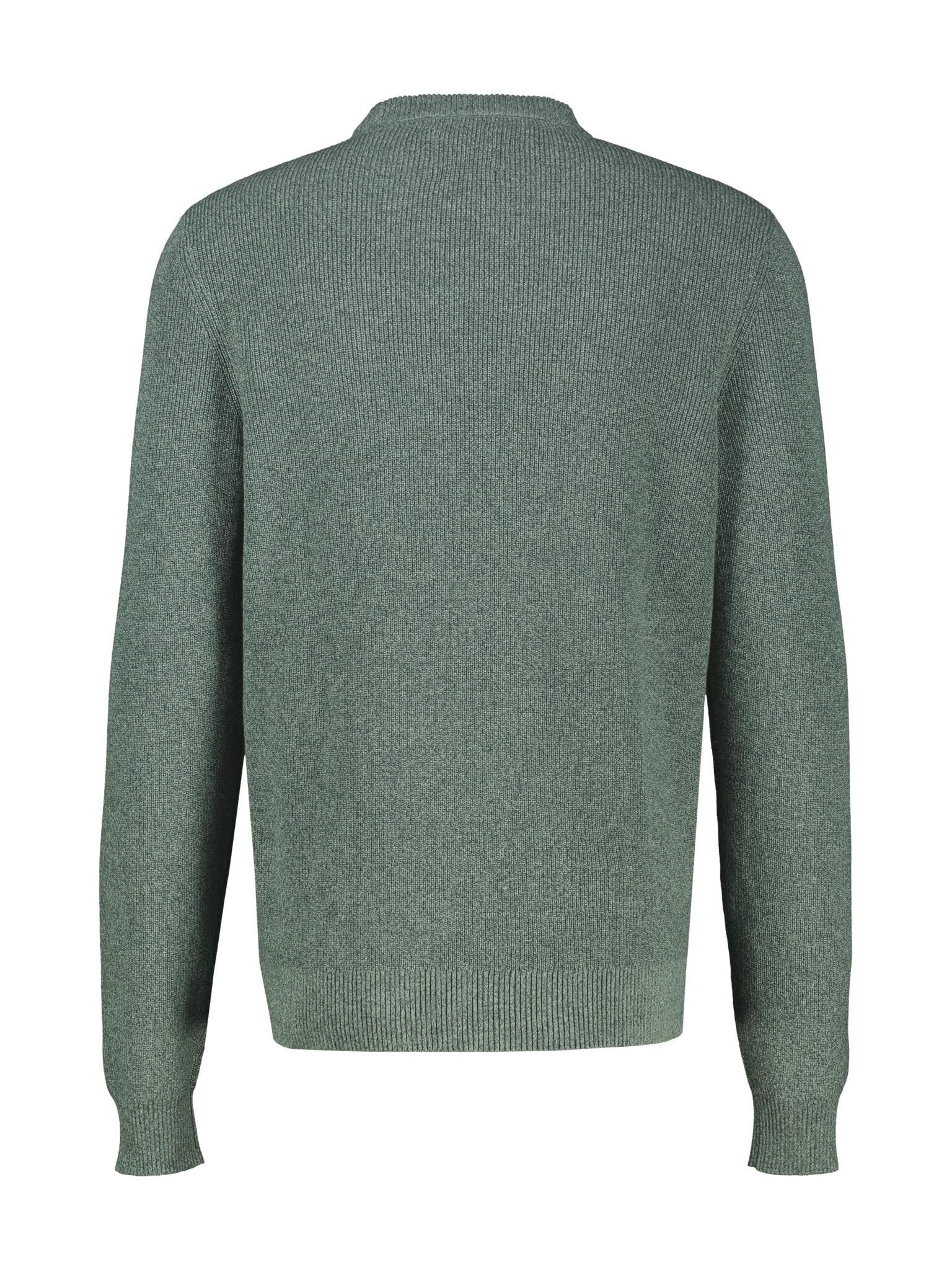 LERROS Strickpullover mit Logo-Stickerei / Reine Baumwolle