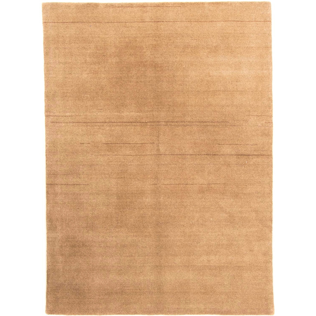 morgenland Wollteppich »Gabbeh - Indus - 228 x 154 cm - braun«, rechteckig