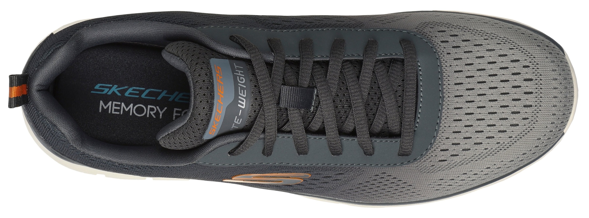 Skechers Sneaker »TRACK-RIPKENT«, Freizeitschuh, Halbschuh, Schnürschuhin veganer Verarbeitung