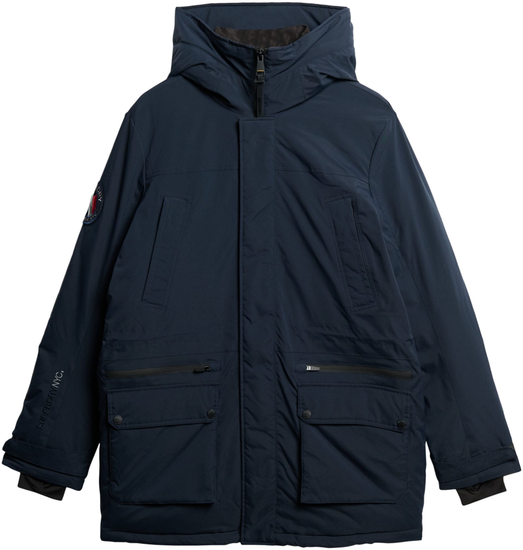 Superdry Steppjacke »City Padded Parka Jacket«, mit Kapuze
