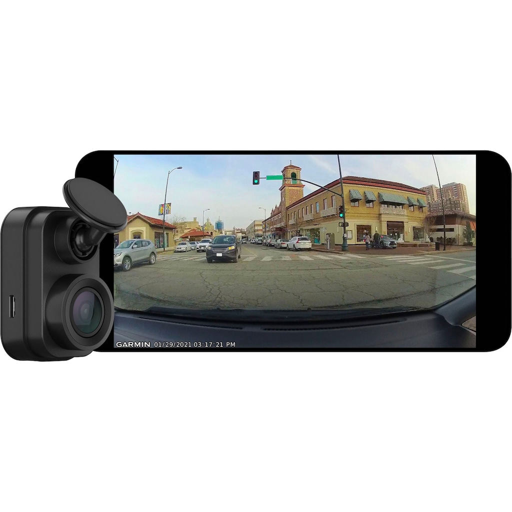 Garmin Dashcam »DASH CAM™ MINI 2«, Full HD, Bluetooth-WLAN (Wi-Fi)