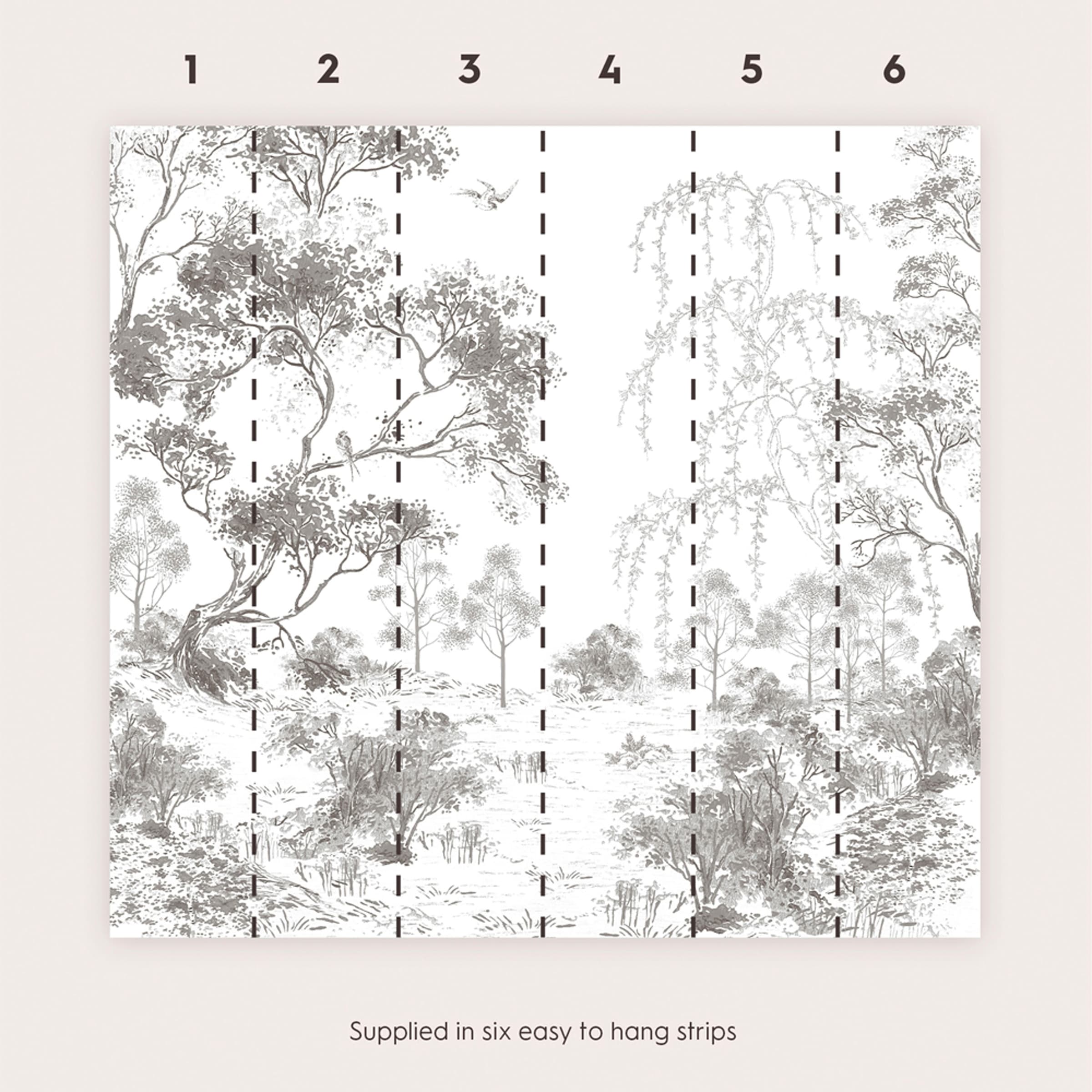 LAURA ASHLEY Fototapete »Talbenny«, Motiv, Motiv