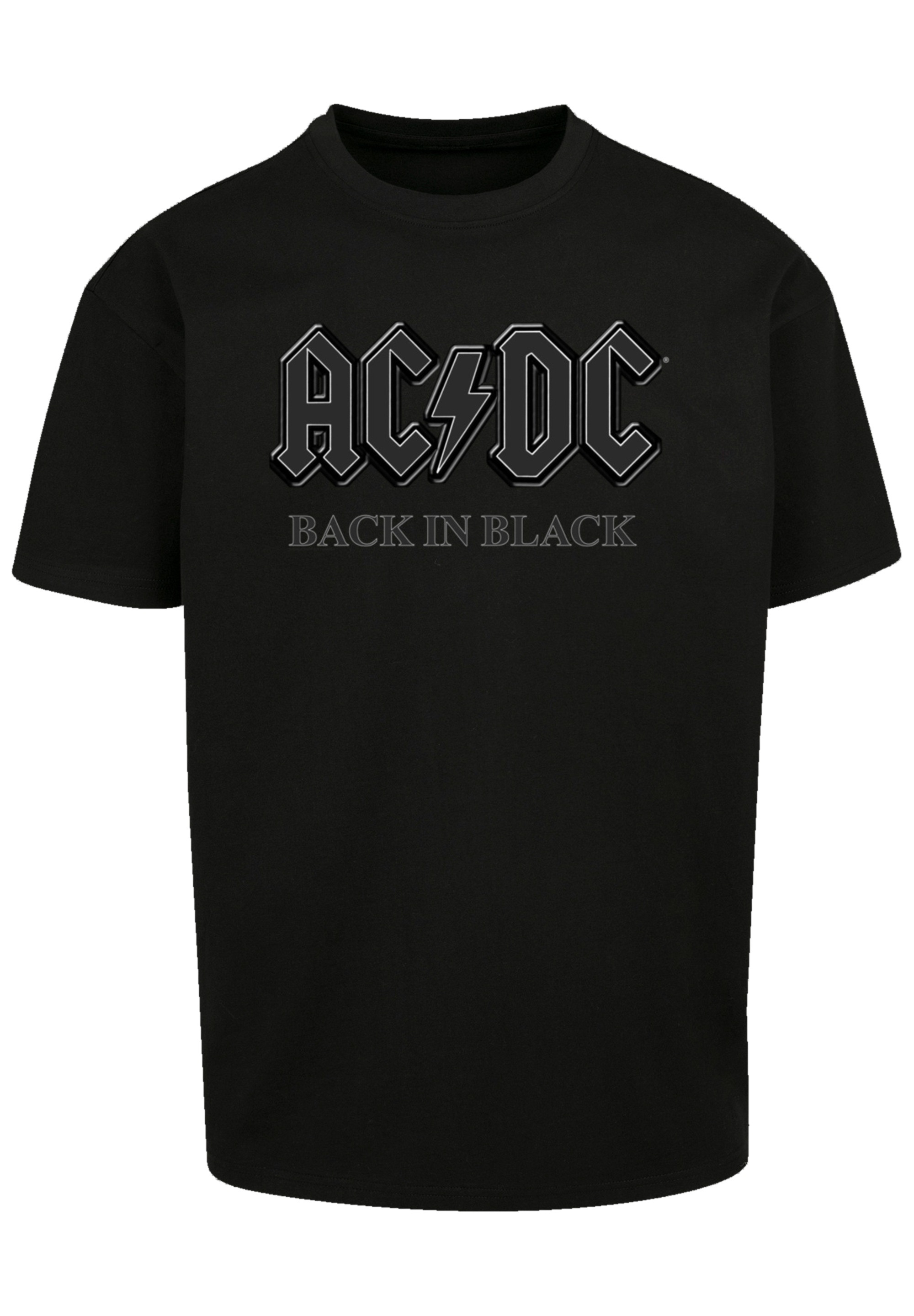 F4NT4STIC T-Shirt "ACDC Back in Black", Premium Qualität günstig online kaufen