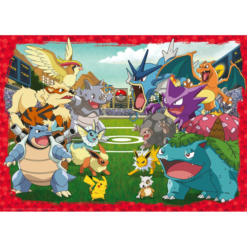 Ravensburger Puzzle »Pokémon Kräftemessen«