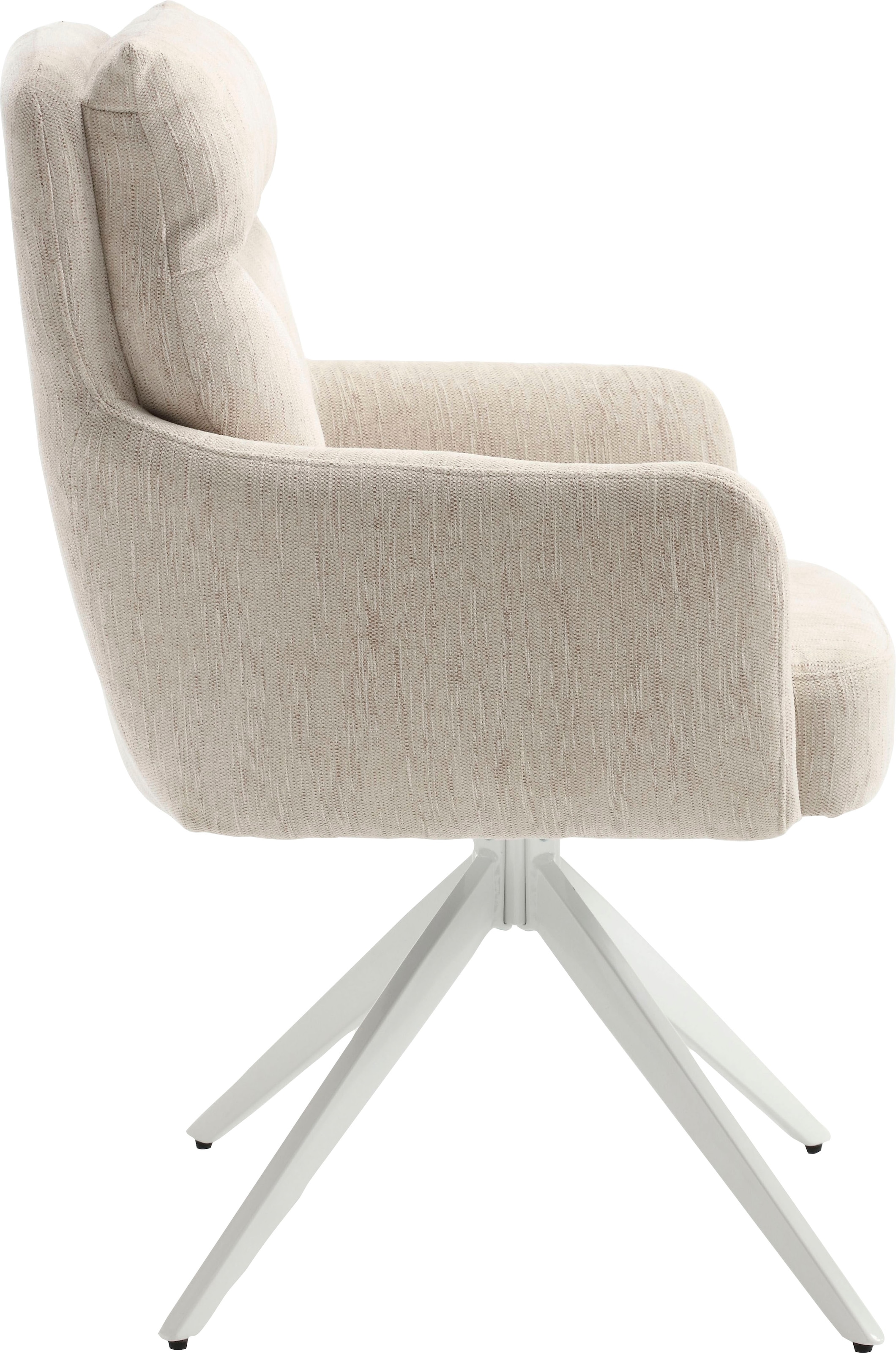 Home affaire Esszimmerstuhl »Monaco, TOPSELLER!«, (Set), 2 St., Boucle, verschiedene Gestelle wählbar, Belastbar bis 120 Kg
