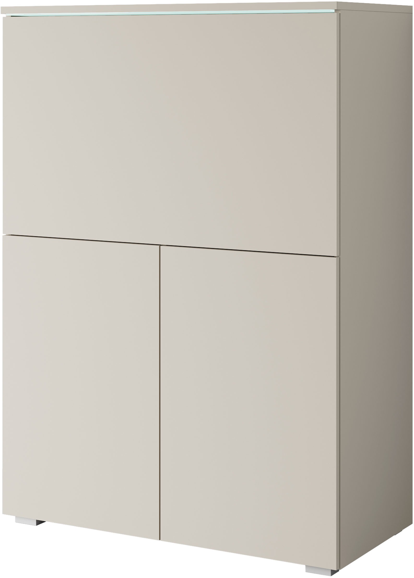 INOSIGN PC-Schrank "Vera, Sekretär, Home-Office-Schreibtisch mit LED-Beleuc günstig online kaufen