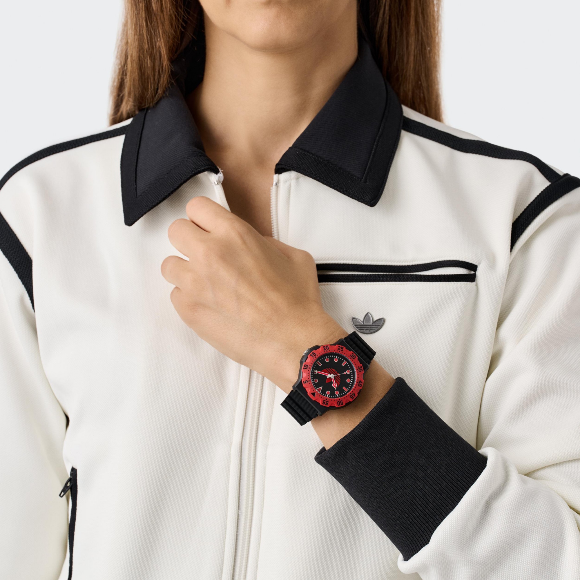 adidas Originals Quarzuhr »DISCOVERER TWO«, Armbanduhr, Herrenuhr, Damenuhr, Silikonarmband