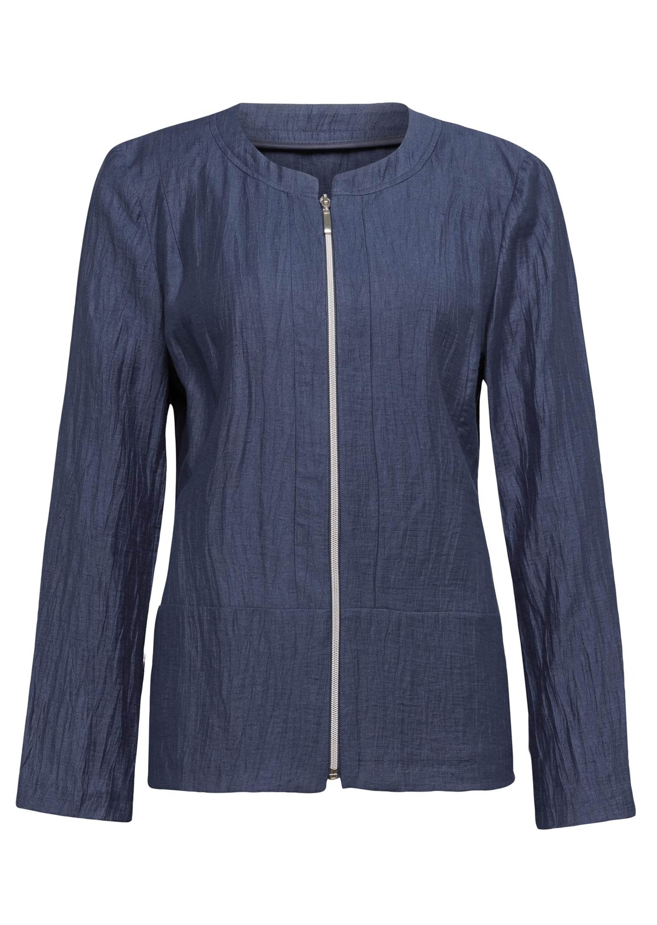 GOLDNER Jackenblazer "Leichter Struktur-Blazer mit Reißverschluss" günstig online kaufen