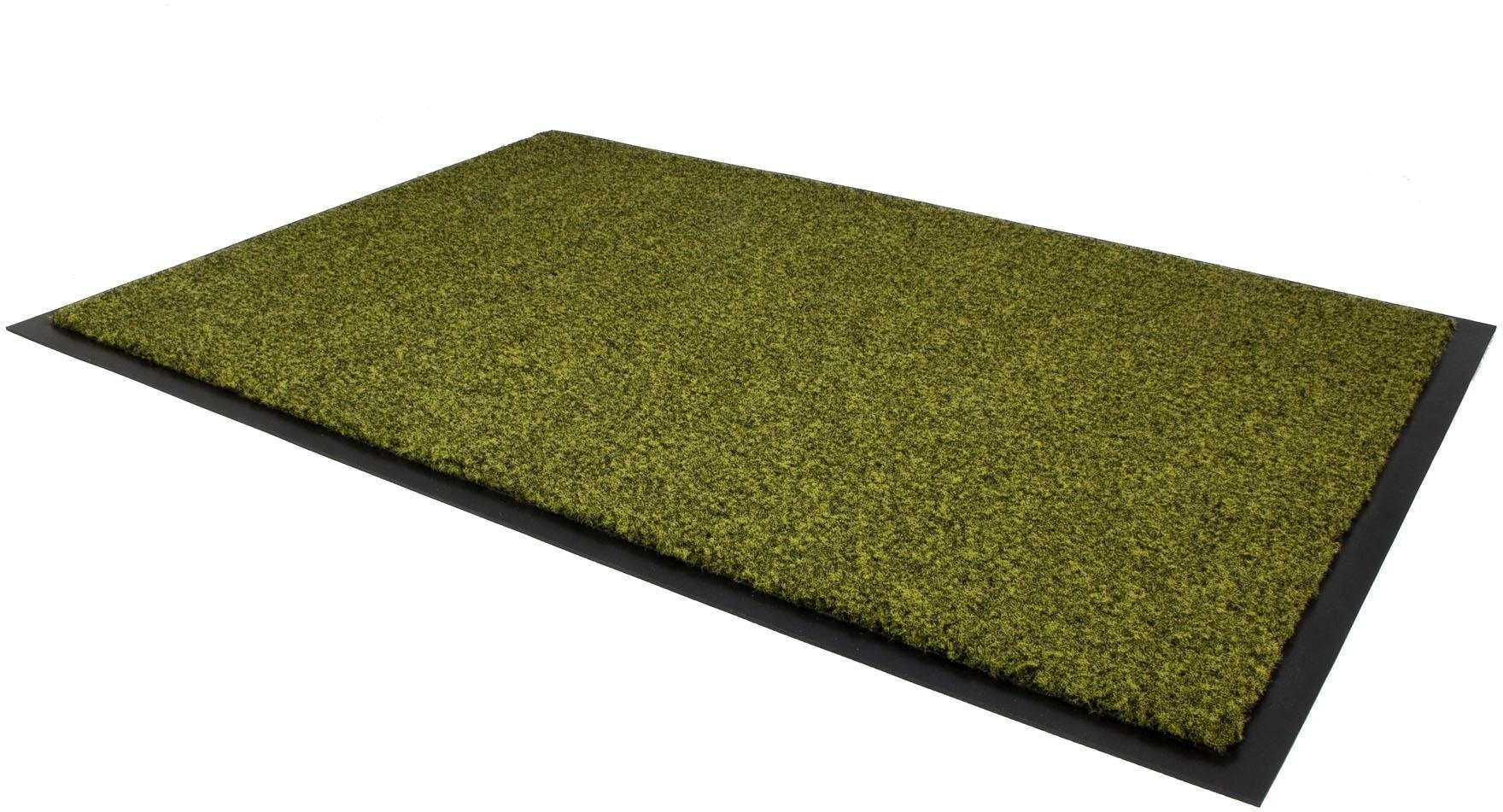rechteckig, geeignet, & | waschbar Fußmatte Outdoor CLEAN«, und Textil In- in »GREEN BAUR Primaflor-Ideen Schmutzfangmatte,