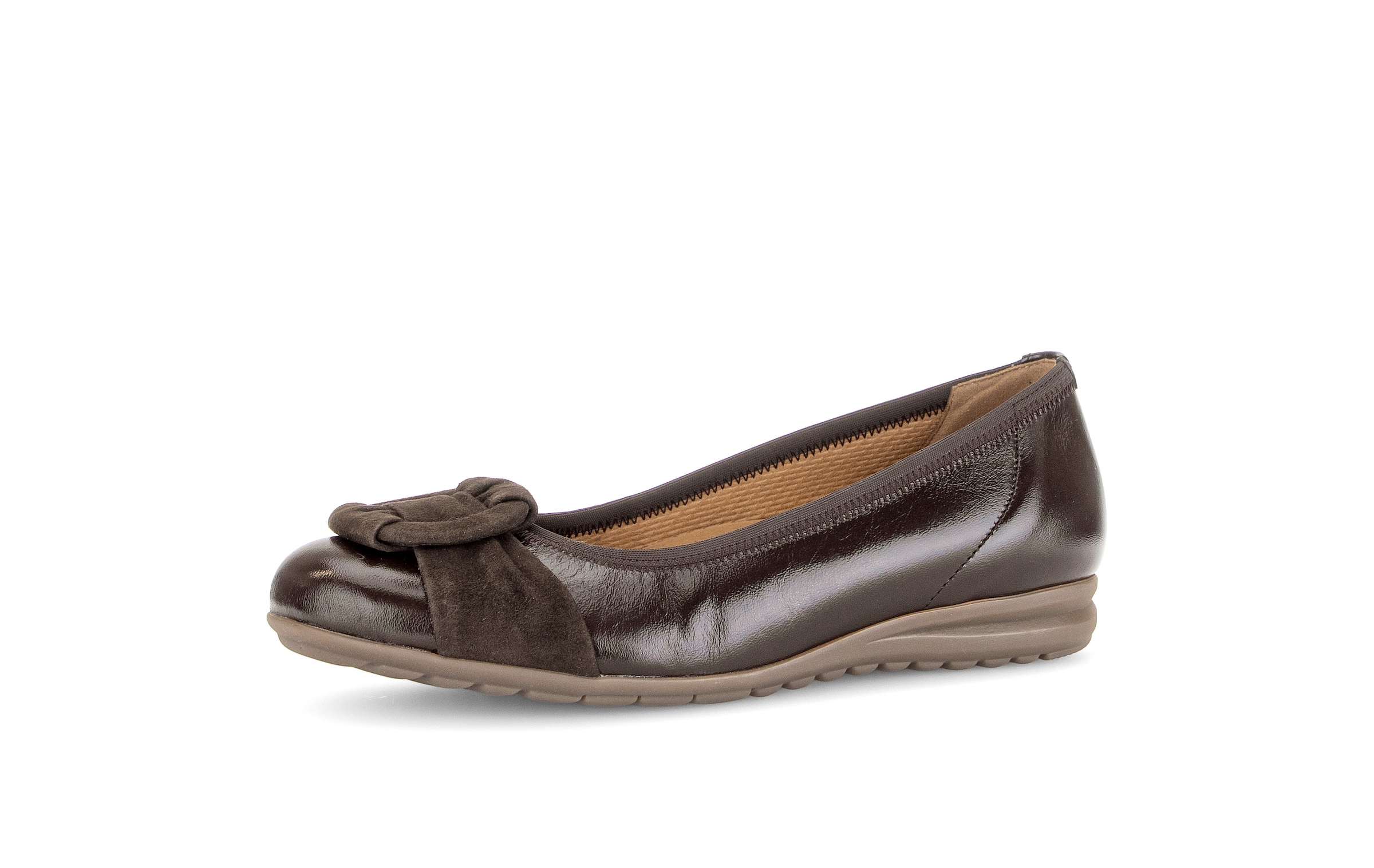 Gabor Pumps Keilabsatz, Businessschuh, Schlüpfschuh, schöne Zierschnalle, Weite G