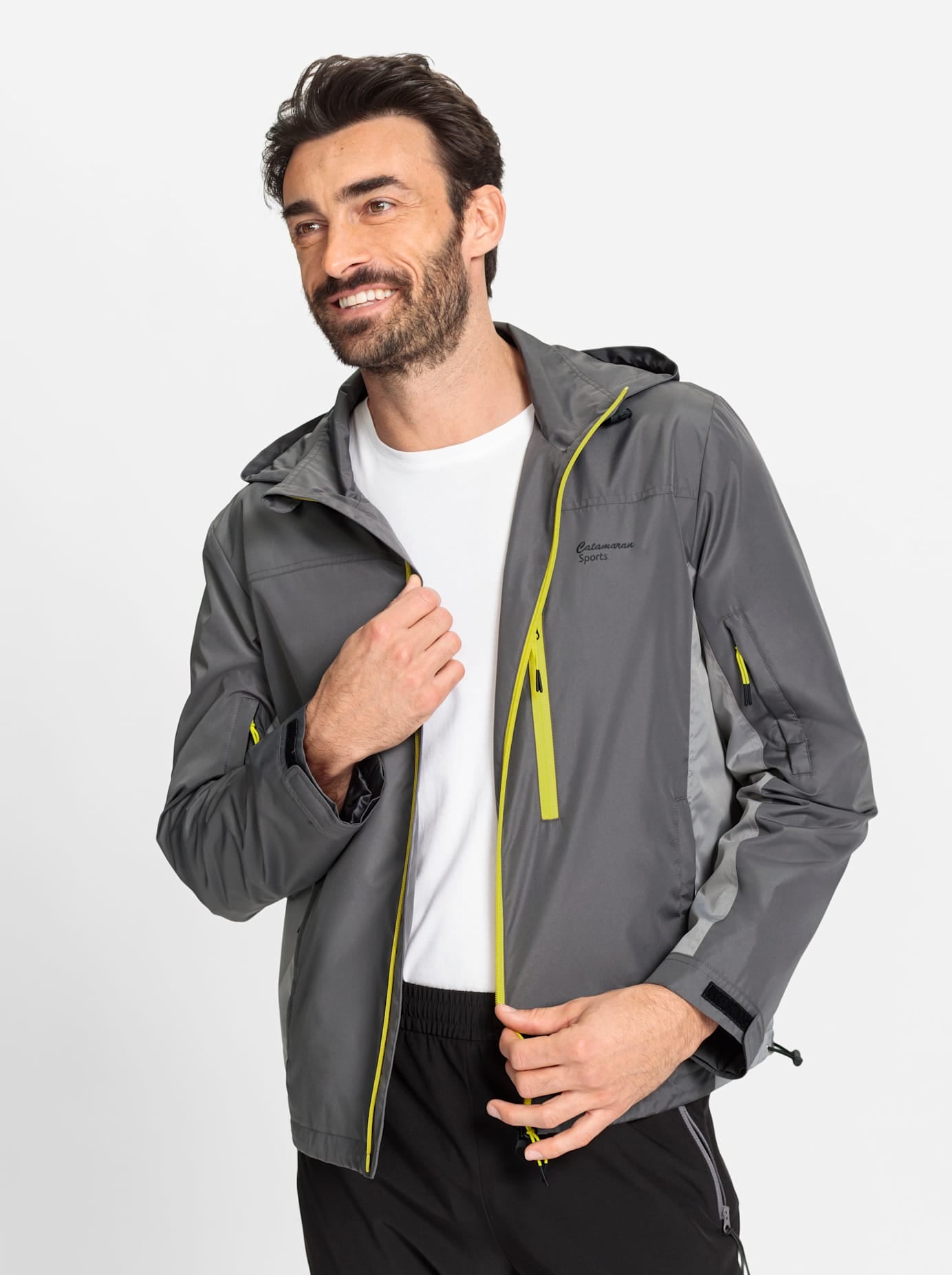 Catamaran Outdoorjacke, mit Kapuze
