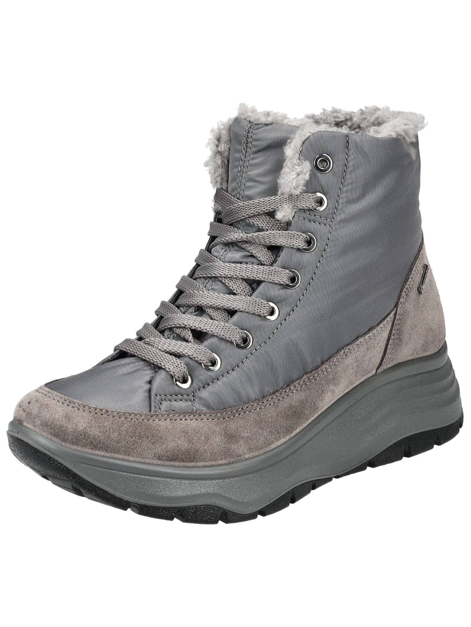 IGI & CO Schnürstiefelette "IGI & CO Stiefelette Nubukleder/Textil" günstig online kaufen