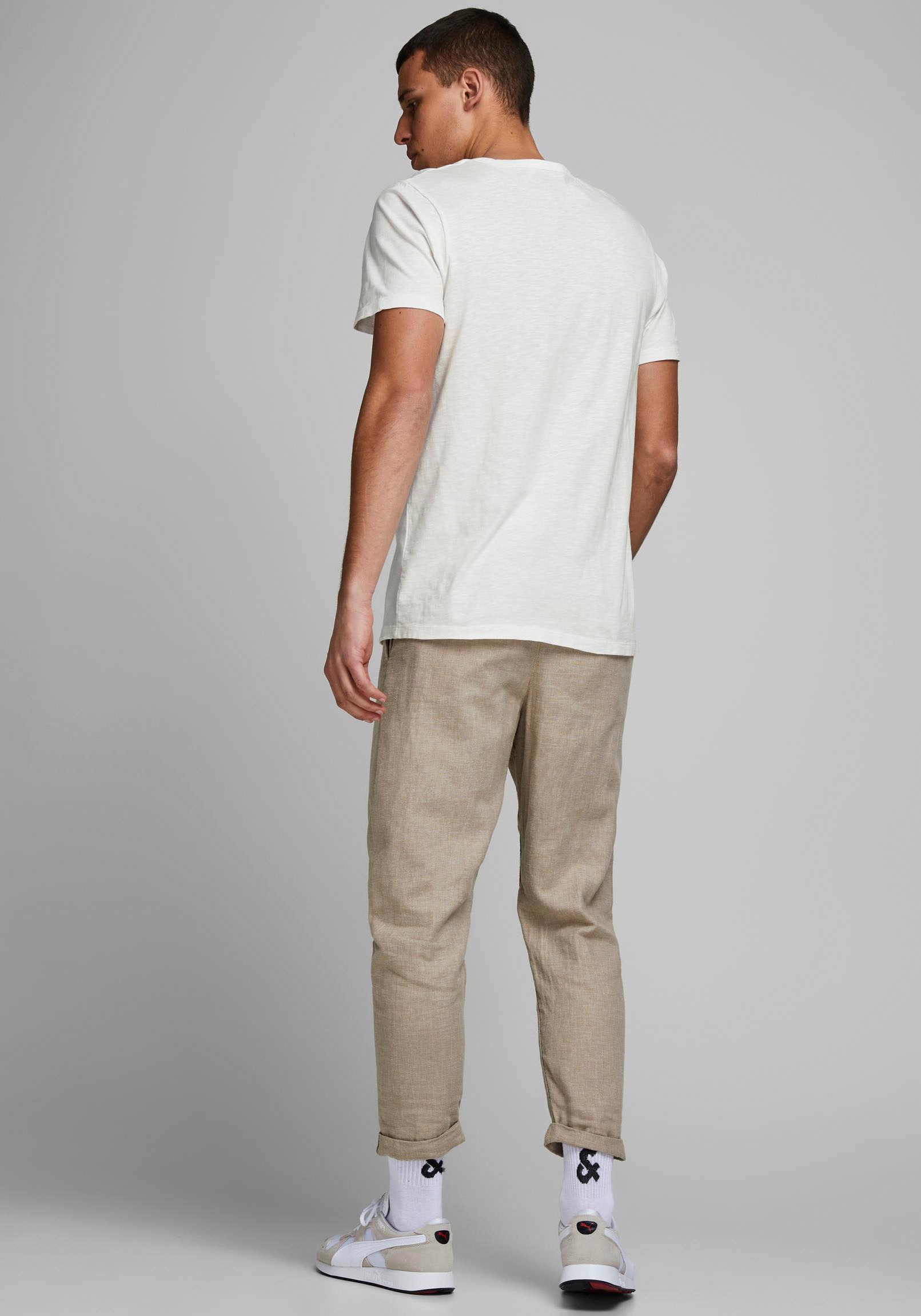Jack & Jones T-Shirt »SPLIT NECK TEE«