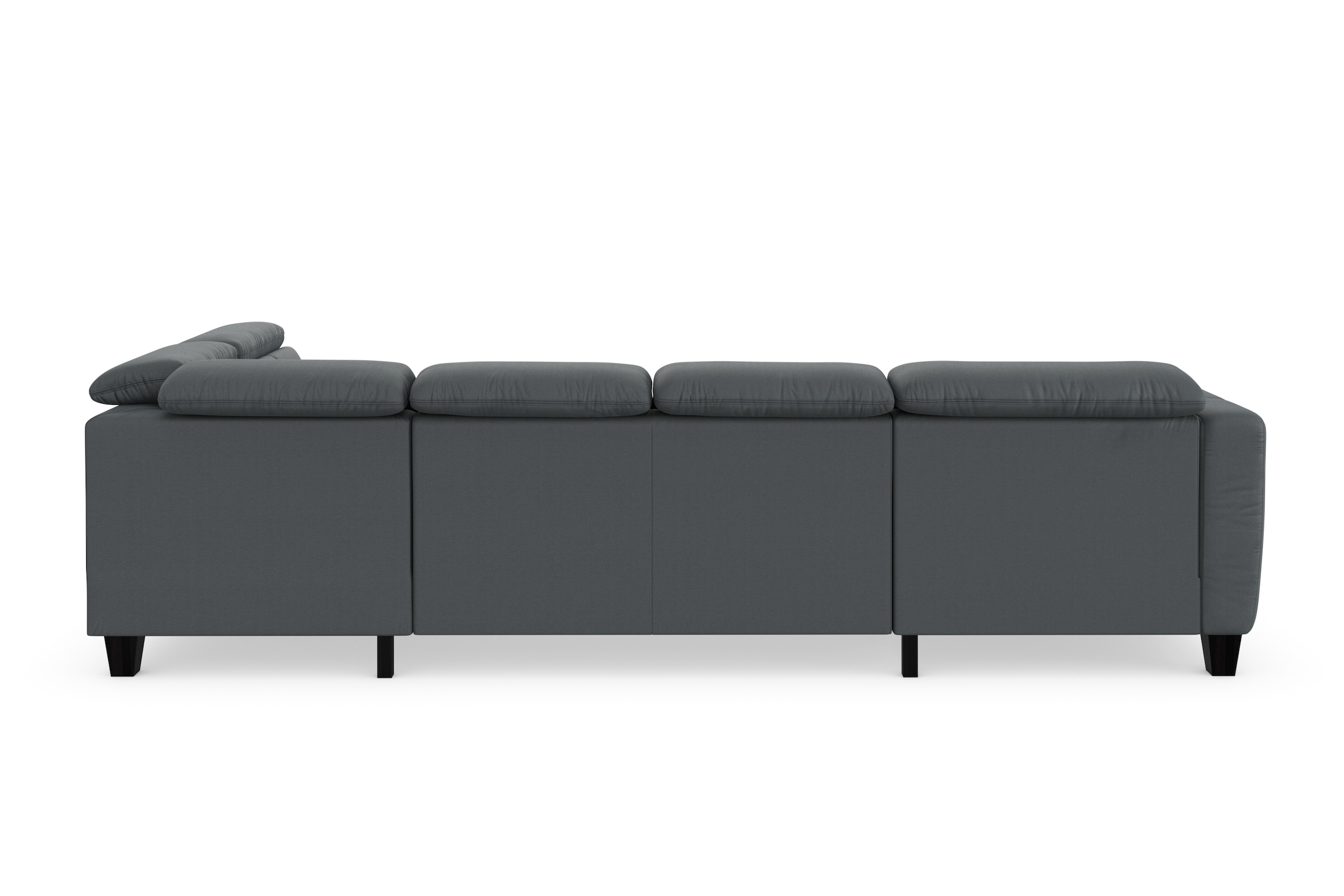 sit&more Wohnlandschaft »Belluci U-Form«, Kopfteilverstellung und Federkern, wahlweise mit Bettfunktion