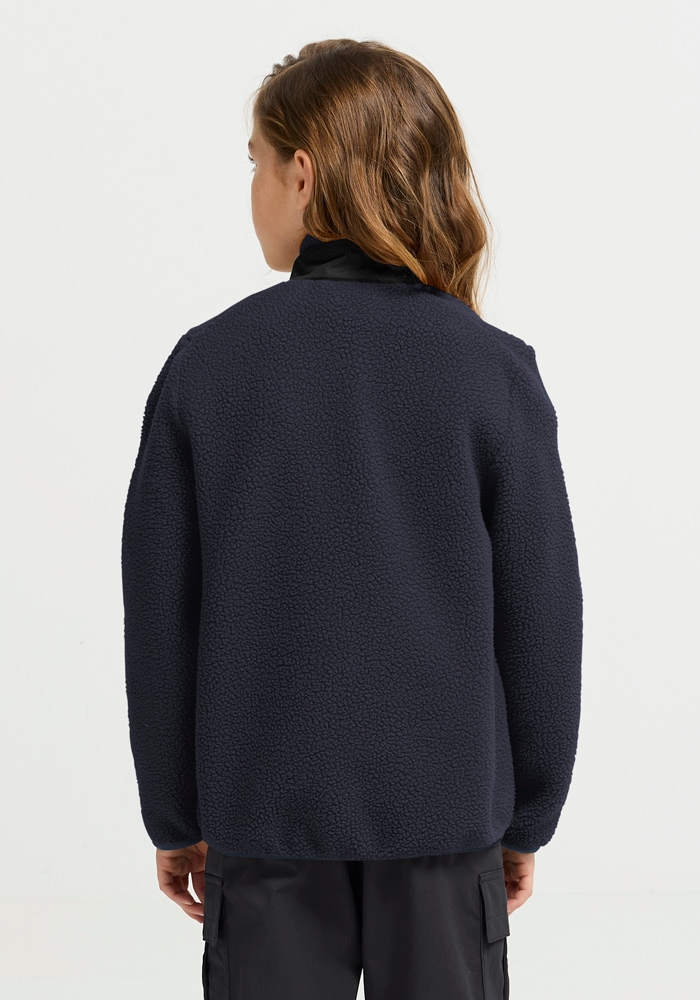 Jack Wolfskin Fleecejacke »LITE CURL FZ K« Atmungsaktiv, leicht, Übergangsjacke