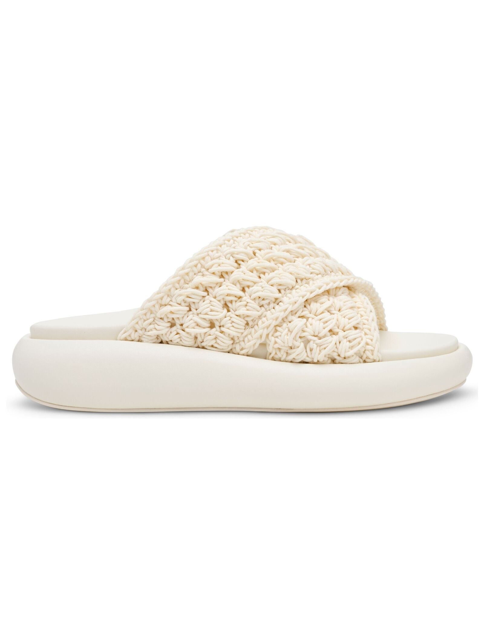 Steve Madden Women Mule Cream 40 3