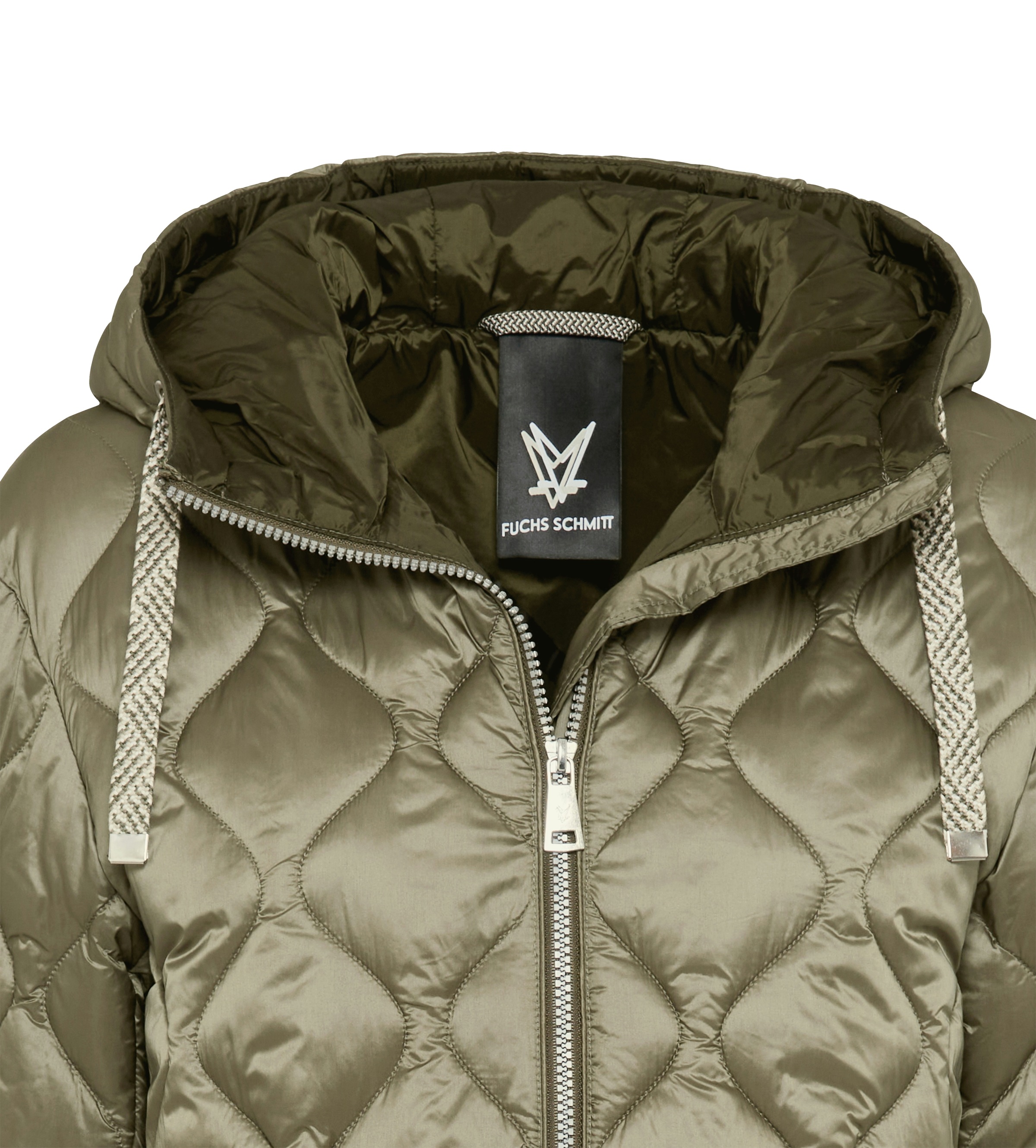 Fuchs Schmitt Steppjacke »Steppjacke«, mit Kapuze, Mit Rundhalsausschnitt
