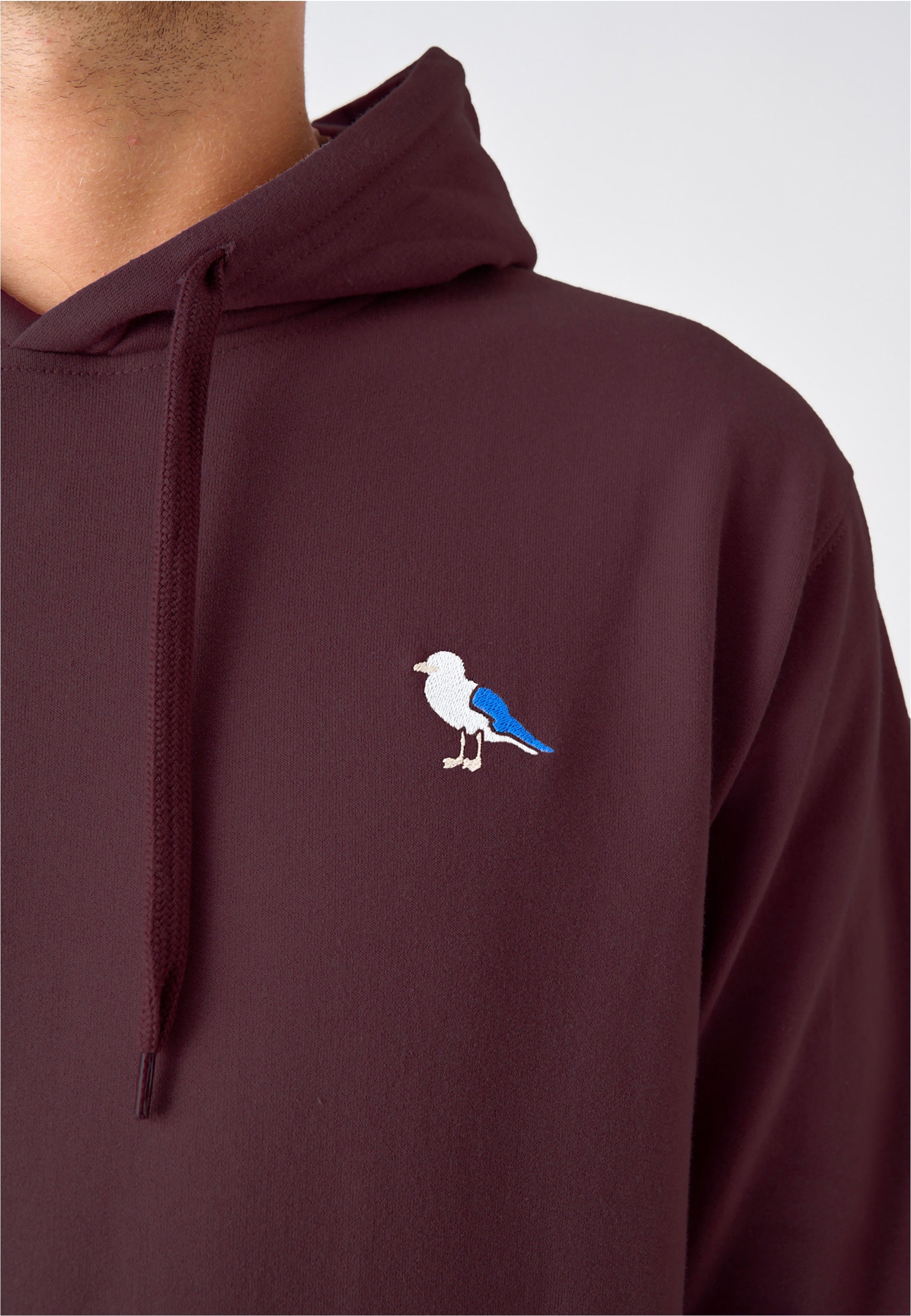 Cleptomanicx Kapuzensweatshirt »Hooded Embro Gull 2«, (1 tlg.), im klassischen Design