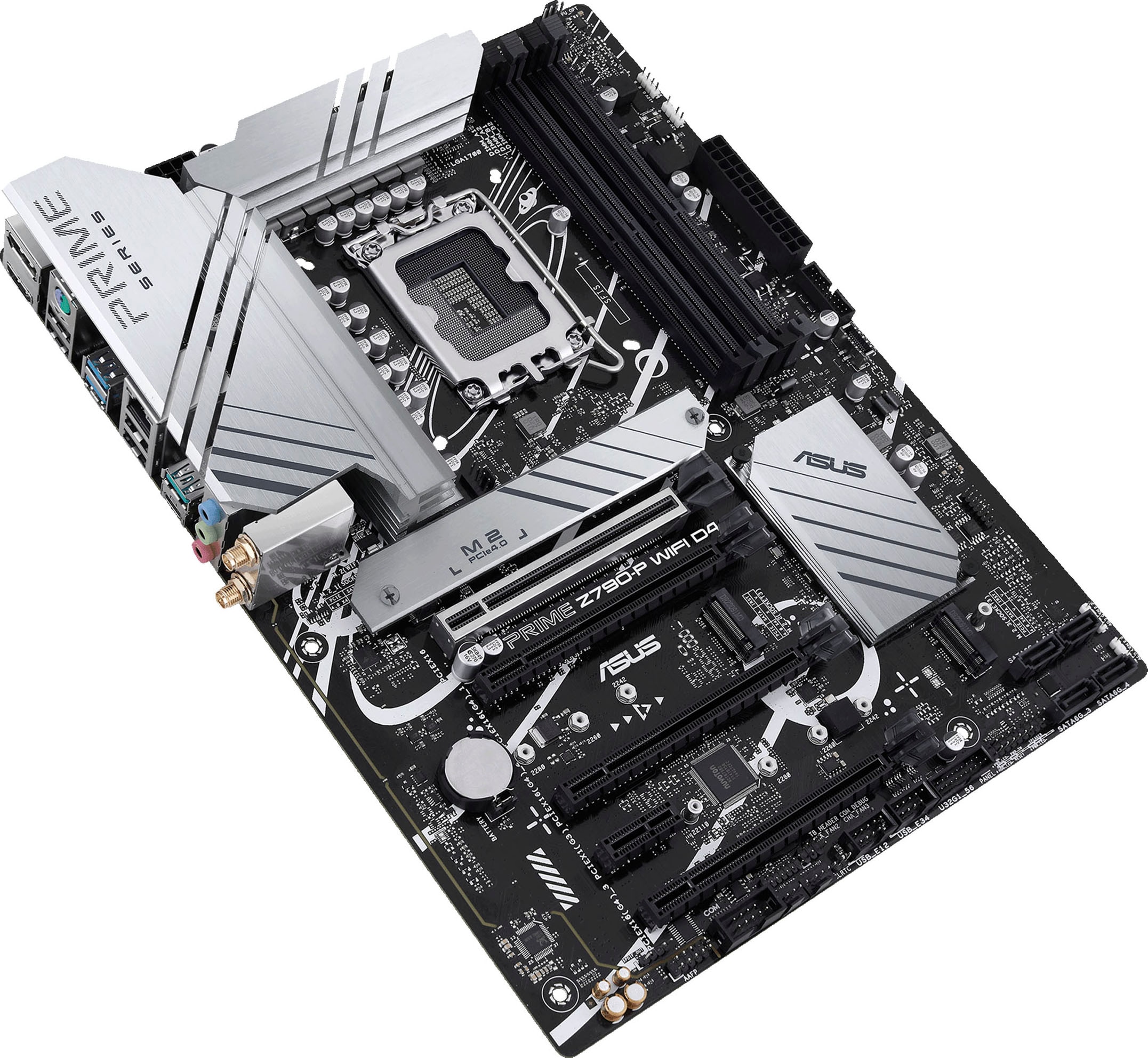 Asus Mainboard »PRIME Z790-P WIFI D4«, CIe 5.0, DDR4 Speicher, 3x M.2, WiFI 6, HDMI, DisplayPort