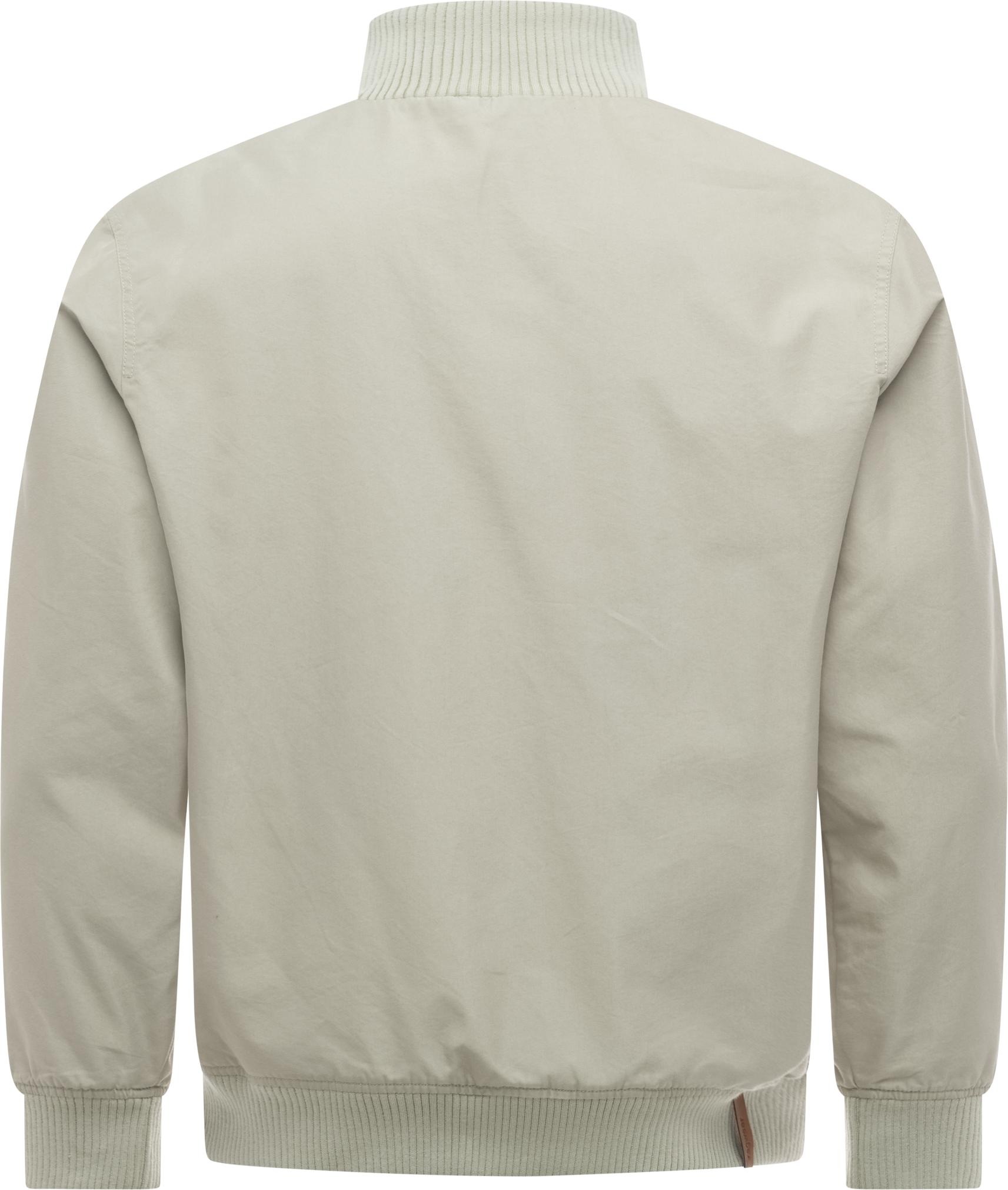 Outdoorjacke RAGWEAR "Crusien YOUMODO", Herren, Gr. M (50), olivgrün, Obermaterial: 65% Baumwolle, 35% Polyester; Innenfutter: 100% Baumwolle; Ärmelfutter: 100% Polyester, Basic, gerade hüftbedeckend, hoch geschlossener Ausschnitt, Rippbündchen, Jacken Ou 2