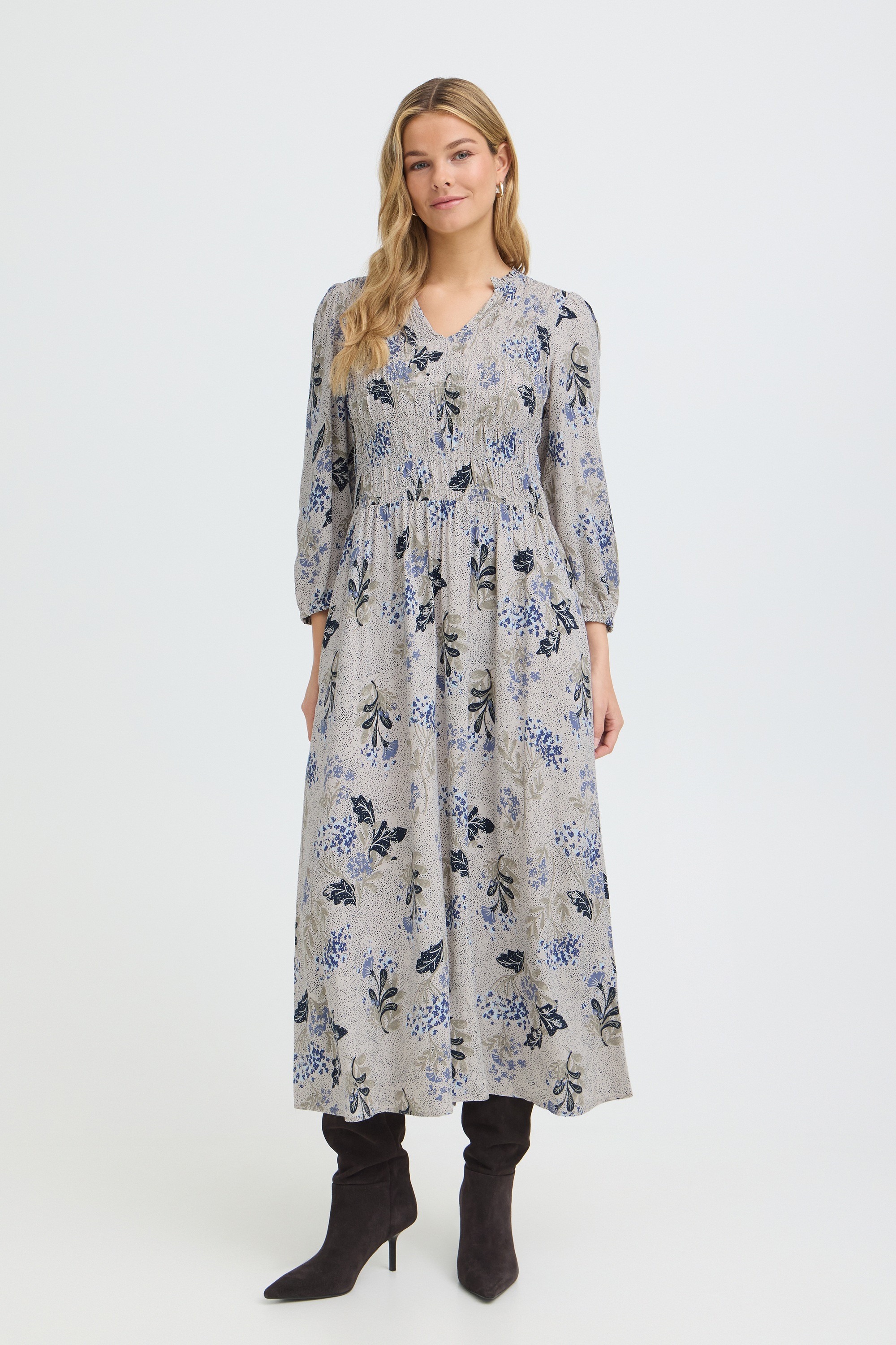 fransa Midikleid »Damen Casual FRLALU«