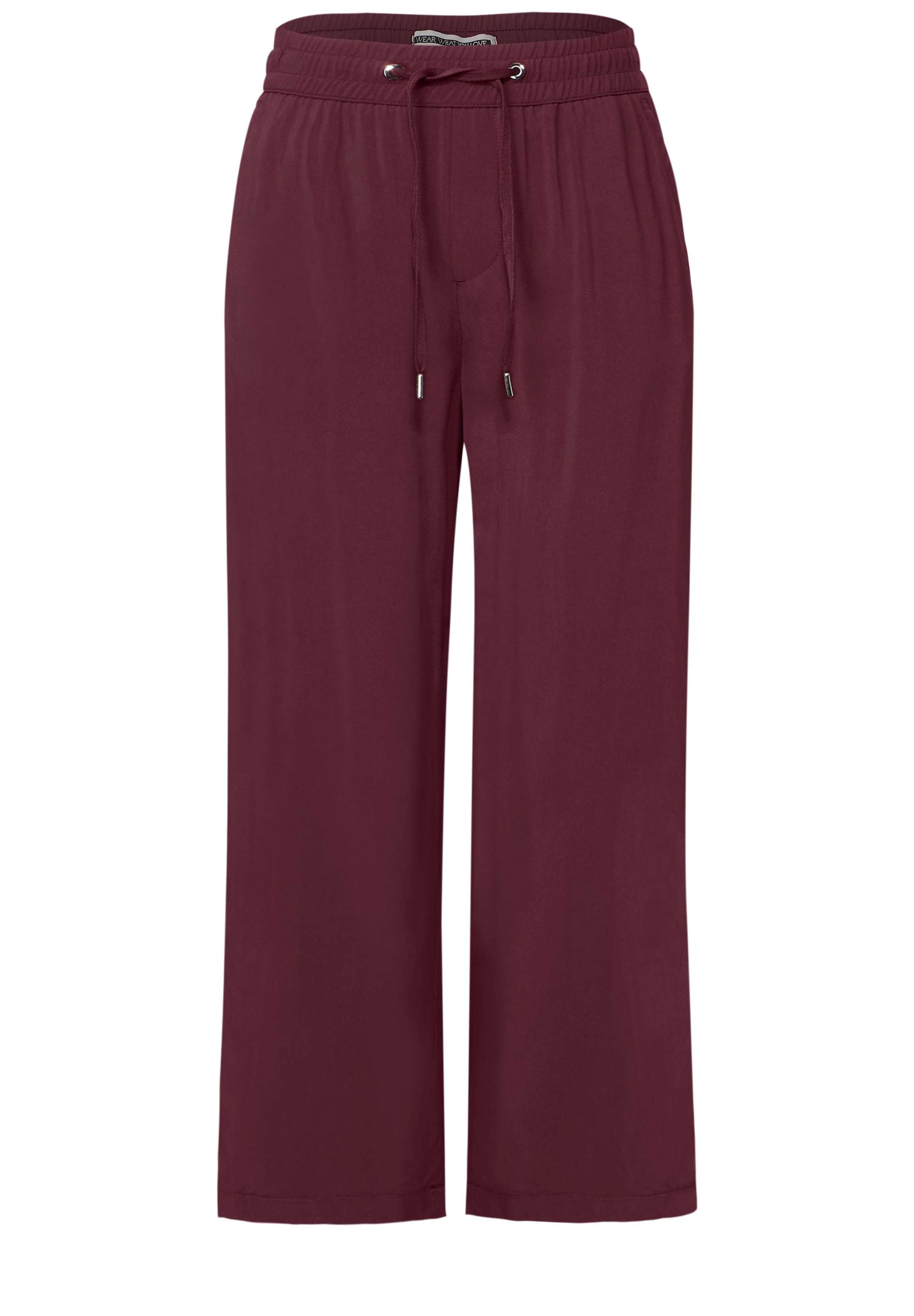 STREET ONE Stoffhose »Style Emee«, mit elastischem Bund mit Tunnelzug
