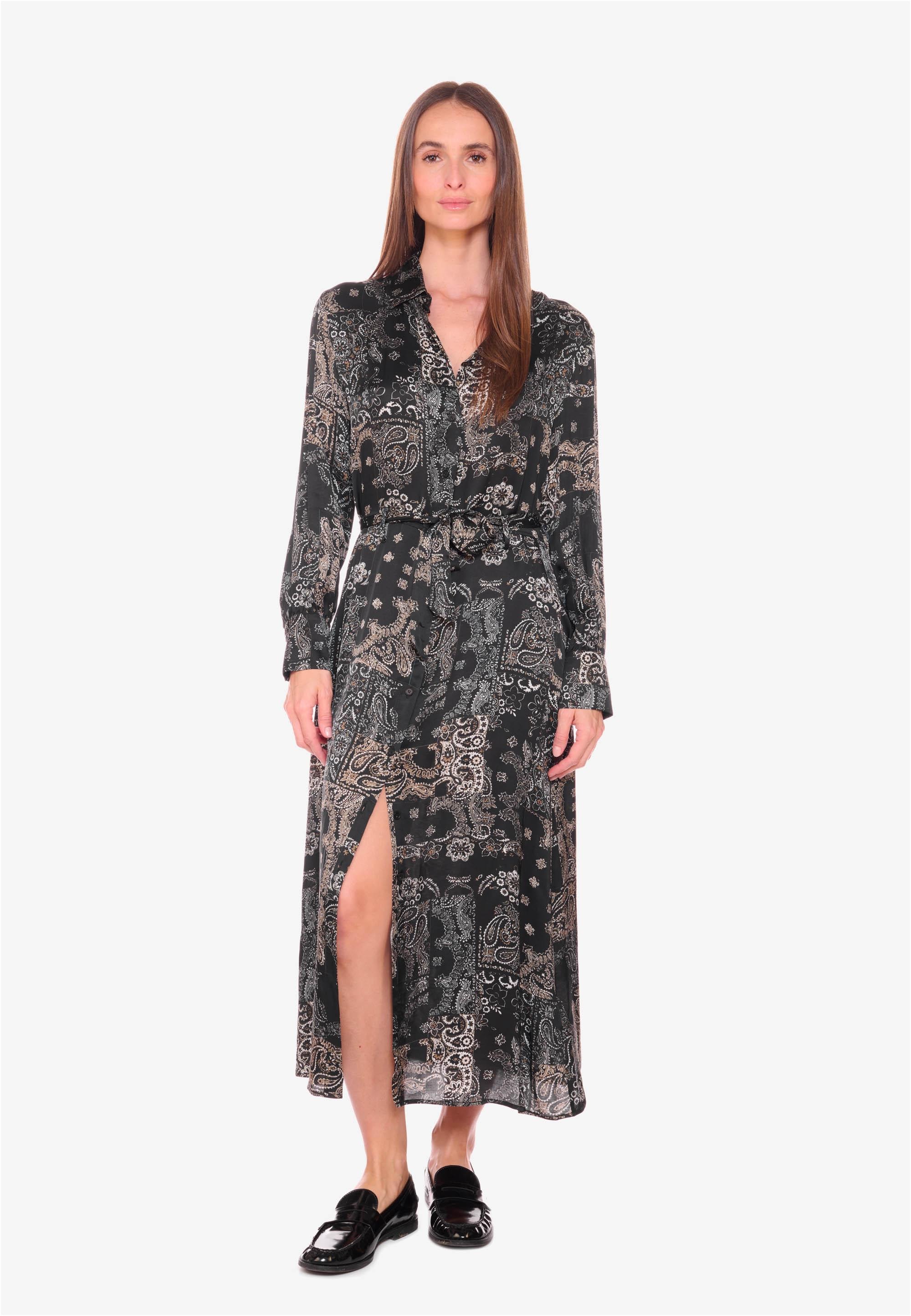 Le Temps Des Cerises Jerseykleid »SERAPHY«, mit stylischem Allover-Muster