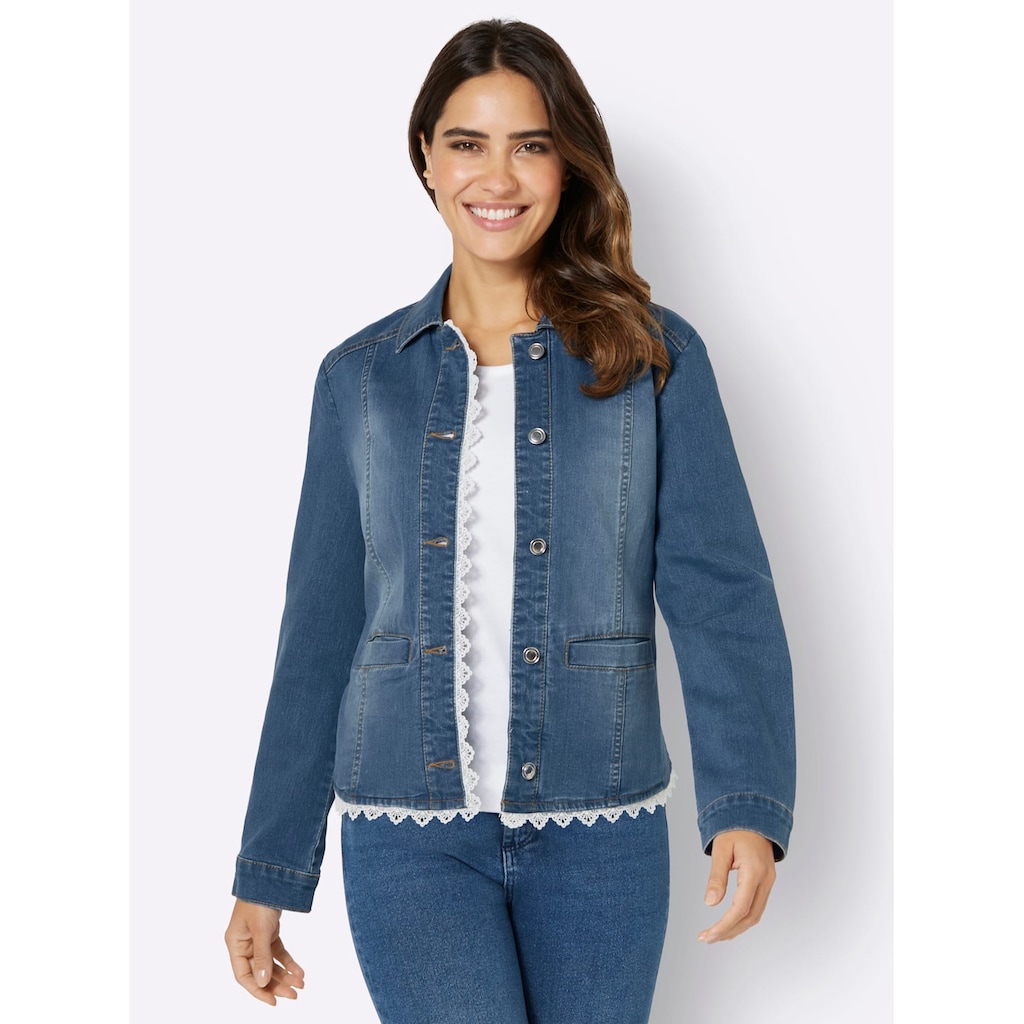 Classic Basics Jeansjacke, ohne Kapuze