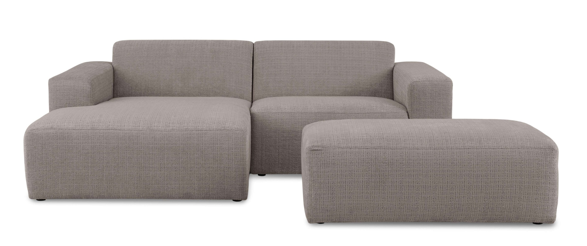 OTTO home Ecksofa "Koa,228cm, L-Form, Modulsofa, Webstoff, Cord, Struktur, günstig online kaufen