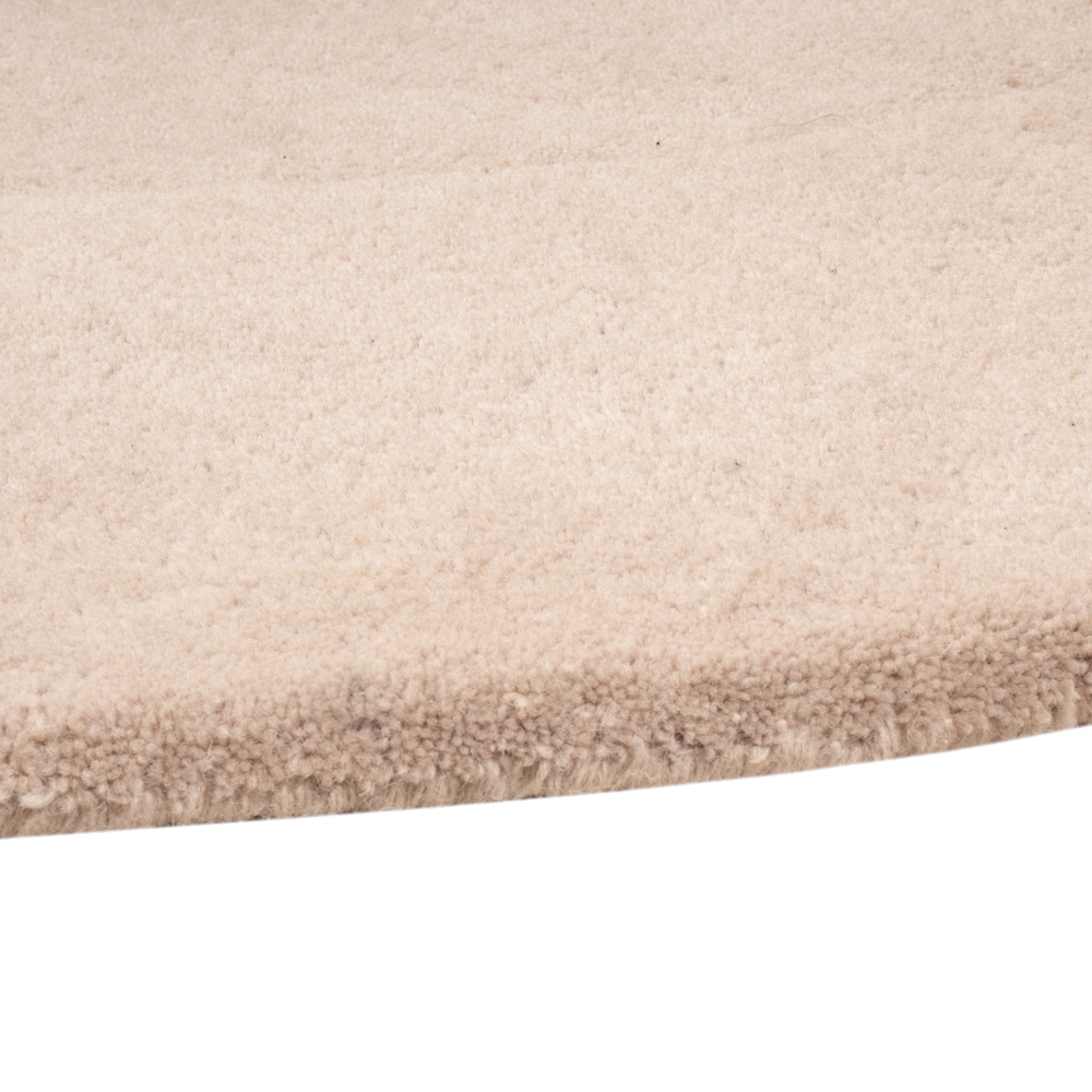 morgenland Wollteppich »Wollteppich - Opuence - oval«, oval, 1 mm Höhe, Sehr weicher Flor