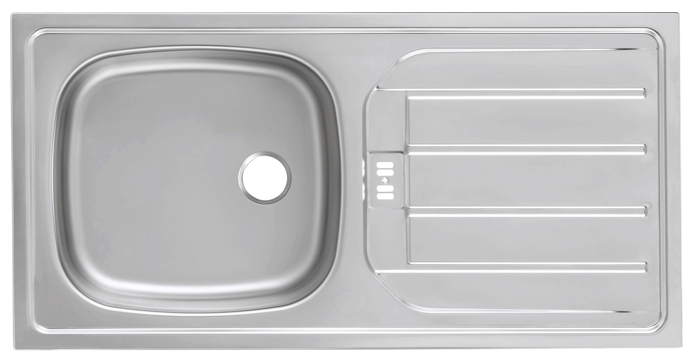 KOCHSTATION Winkelküche »KS-Visby«, ohne E-Geräte, Winkel 240 x 180cm für Kühlschrank u. Geschirrspüler